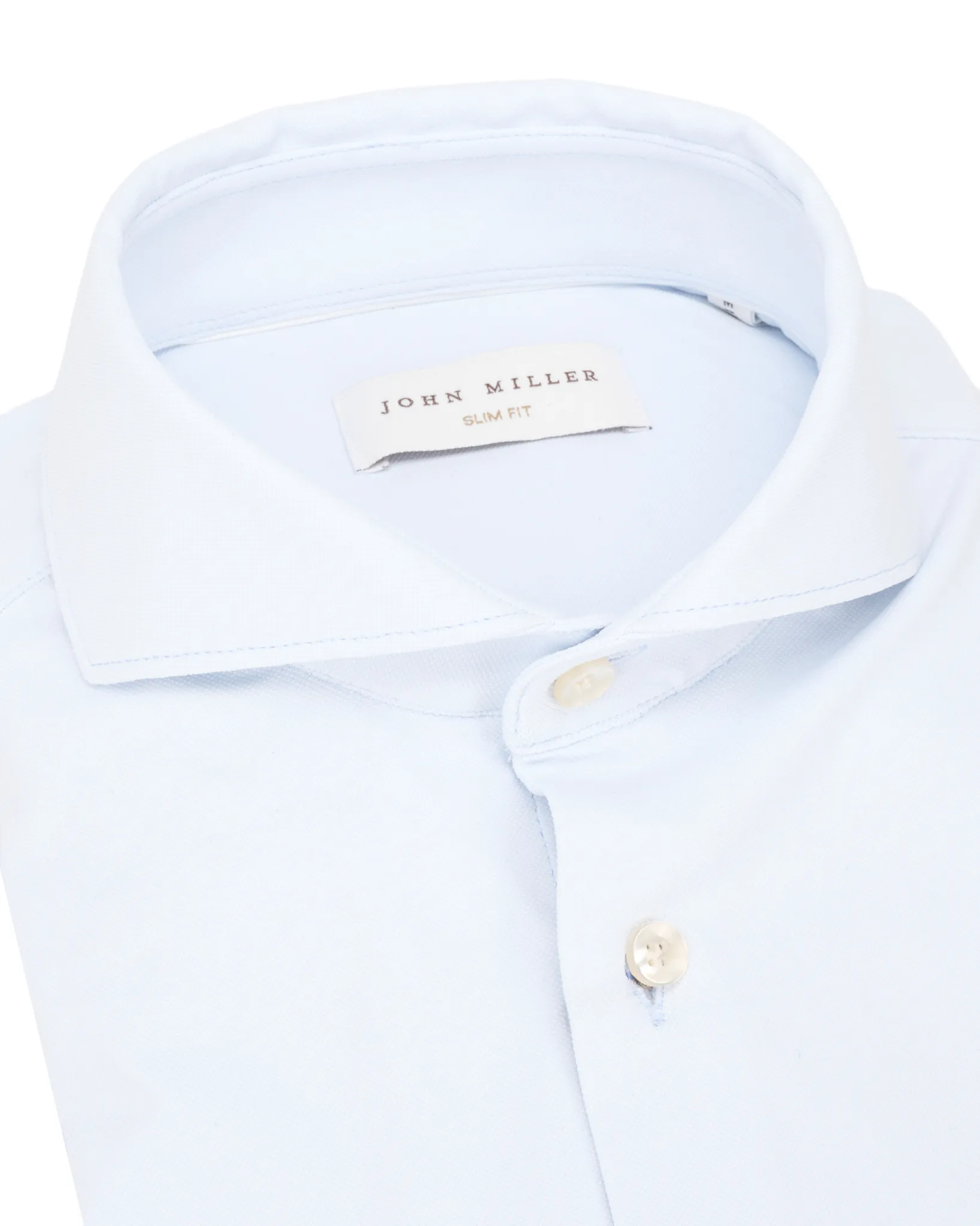 John Miller Hyperstretch Overhemd Licht blauw 110502-001-38