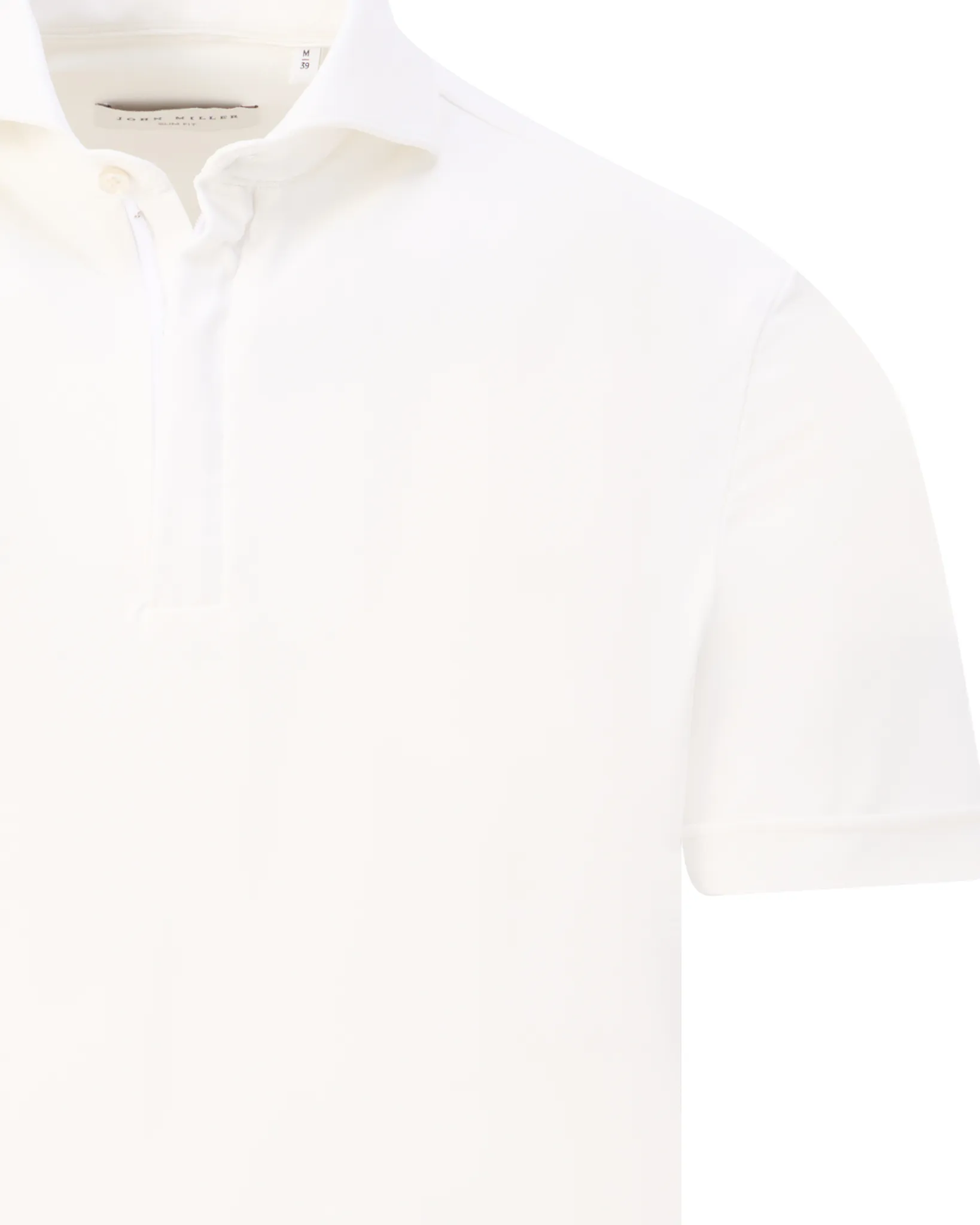 John Miller Hyperstretch Polo Wit 110508-001-40