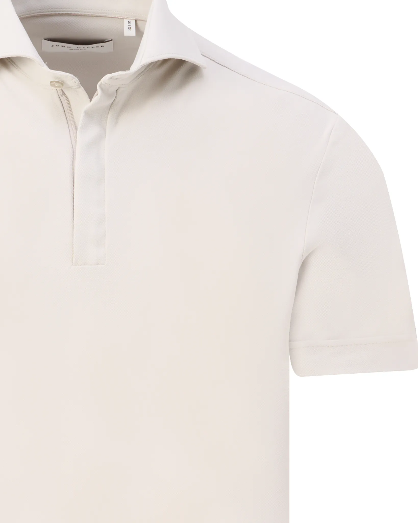 John Miller Hyperstretch Polo Licht grijs 110509-001-40