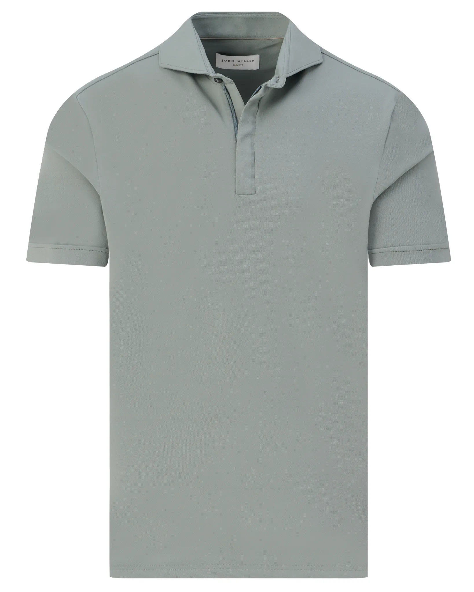 John Miller Hyperstretch Polo Grijs 110515-001-38