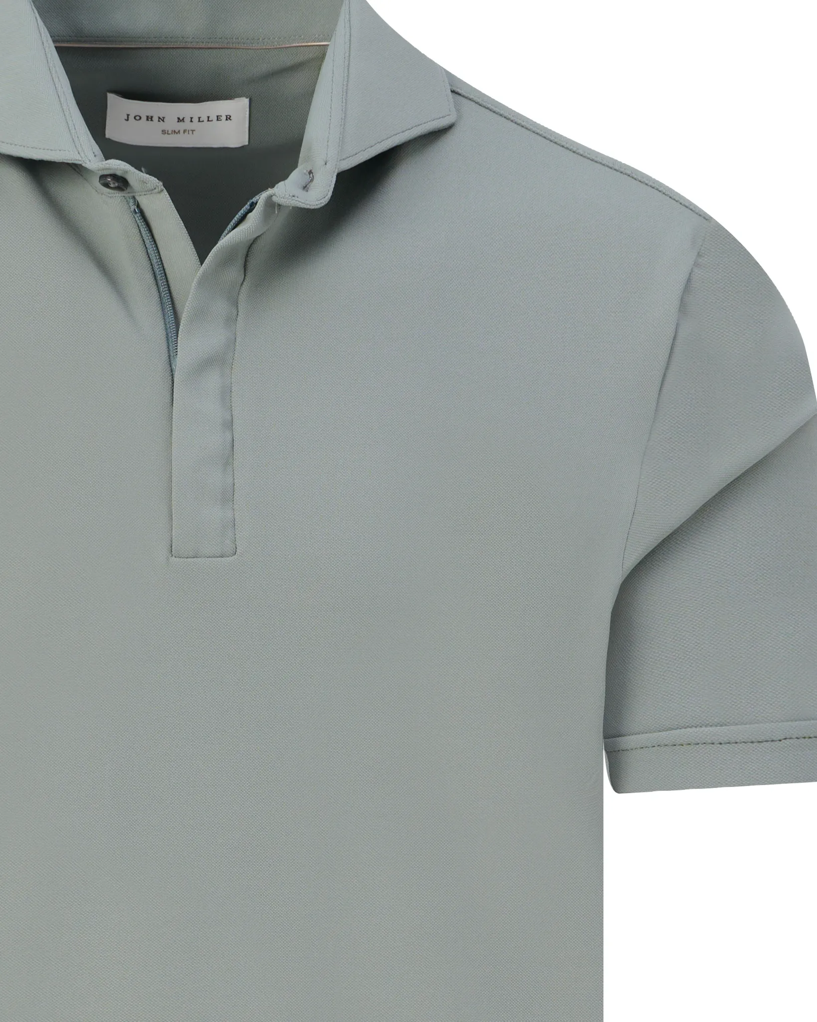 John Miller Hyperstretch Polo Grijs 110515-001-38