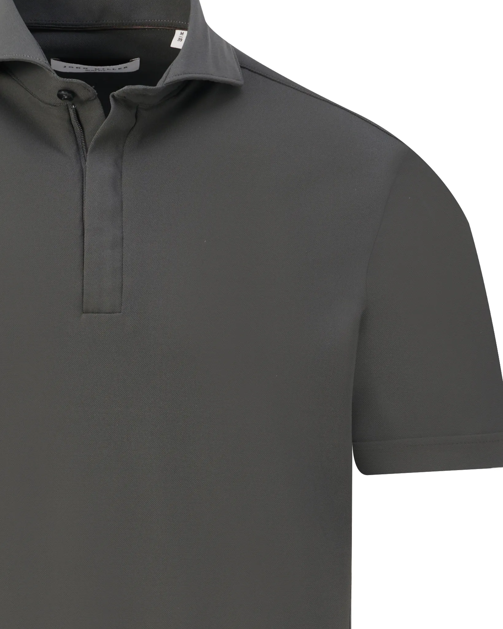 John Miller Hyperstretch Polo Donker groen 110516-001-38