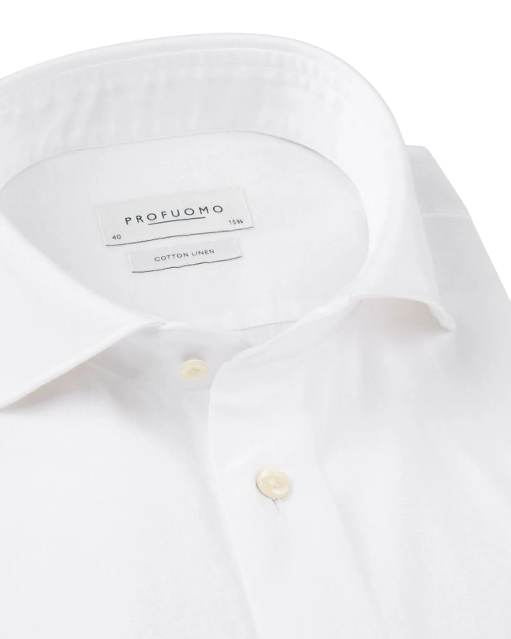 Profuomo Overhemd Regular Fit Blauw 110521-001-40