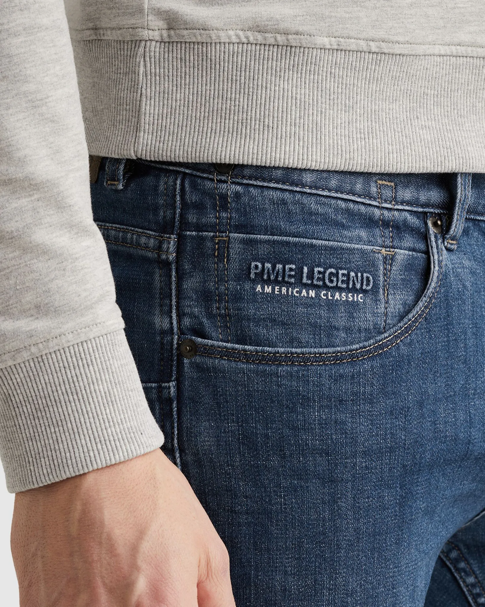 PME Legend Nightflight Jeans Blauw 110568-001-30/32
