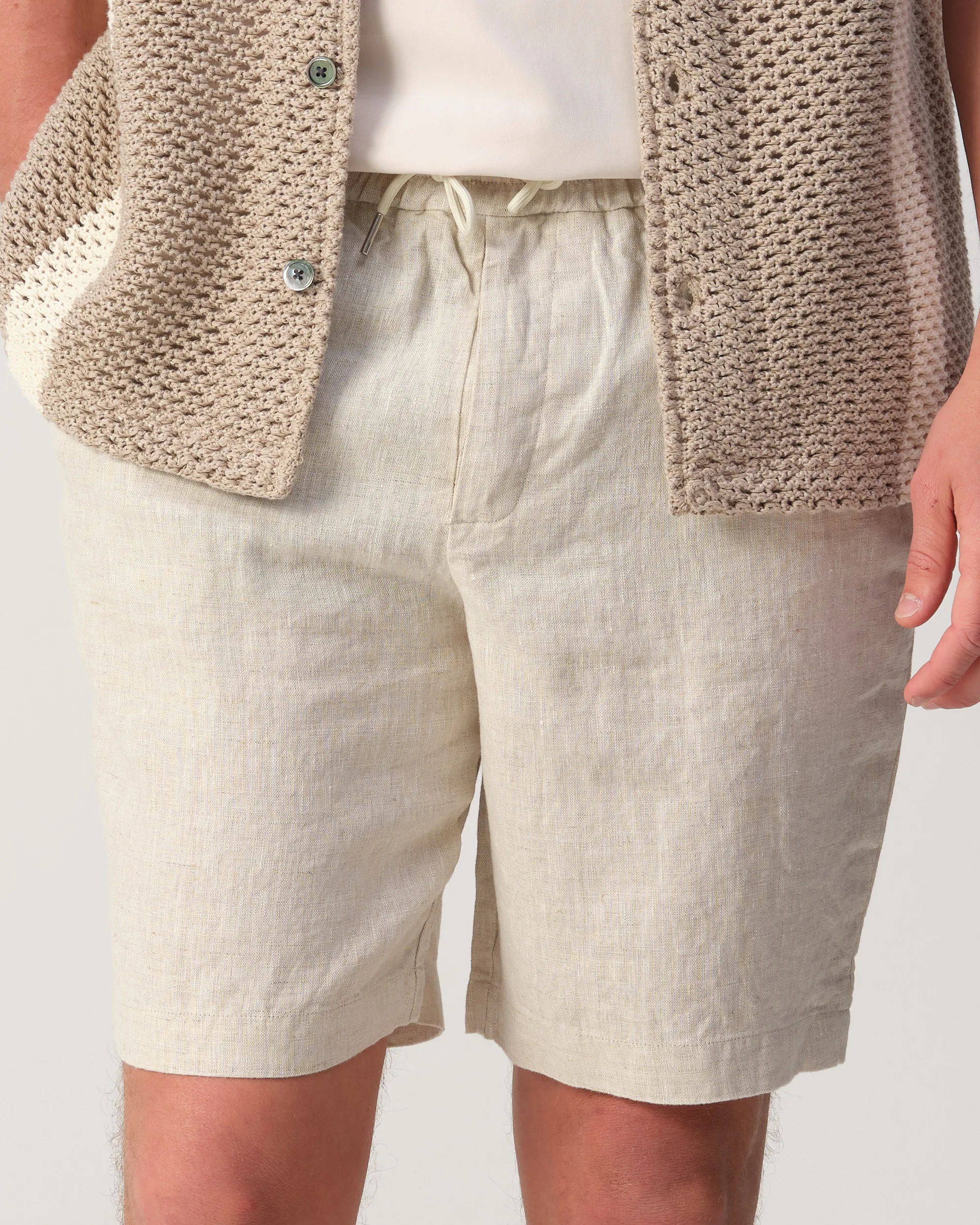 Blue Industry Short Ecru 110578-001-L