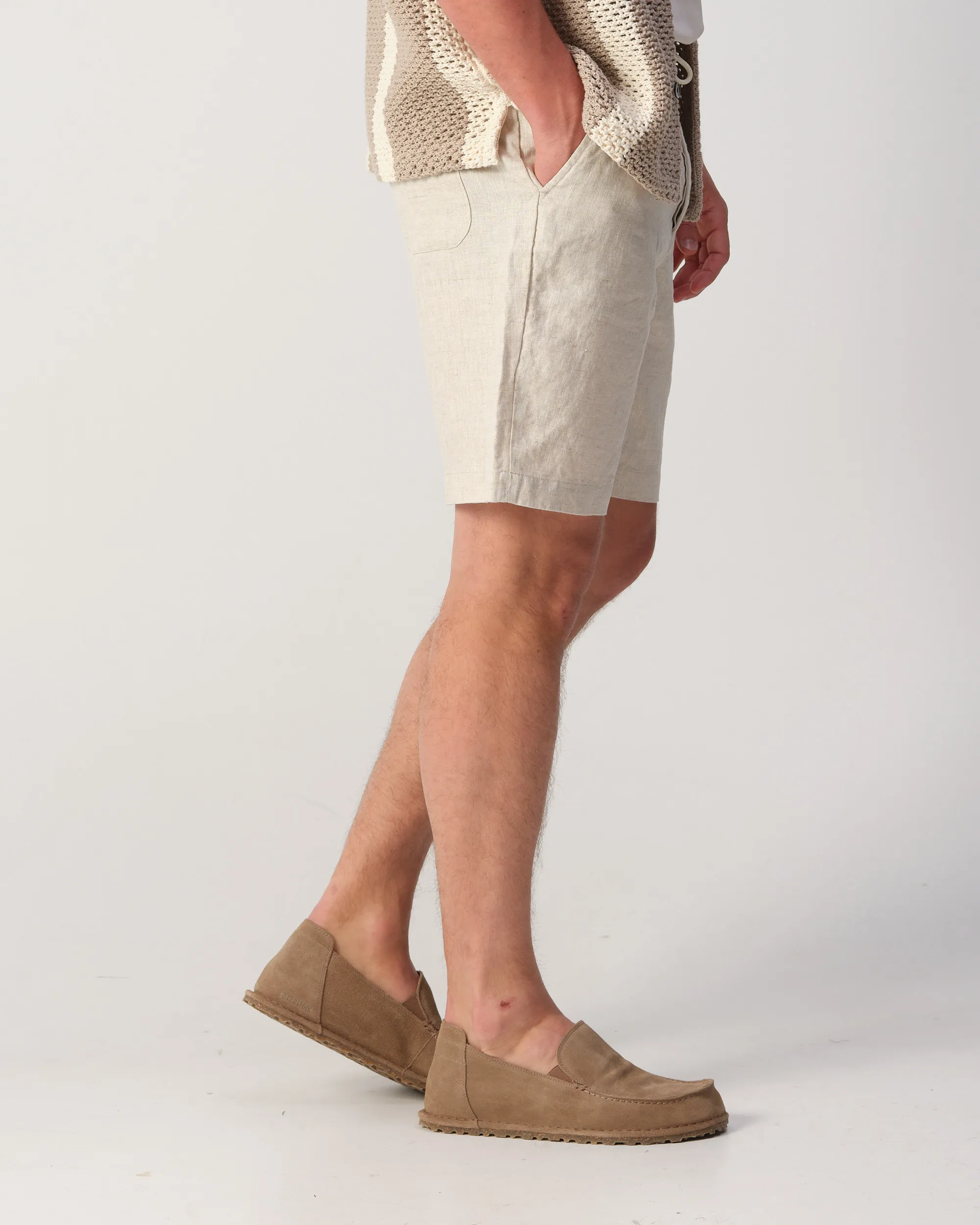 Blue Industry Short Ecru 110578-001-L