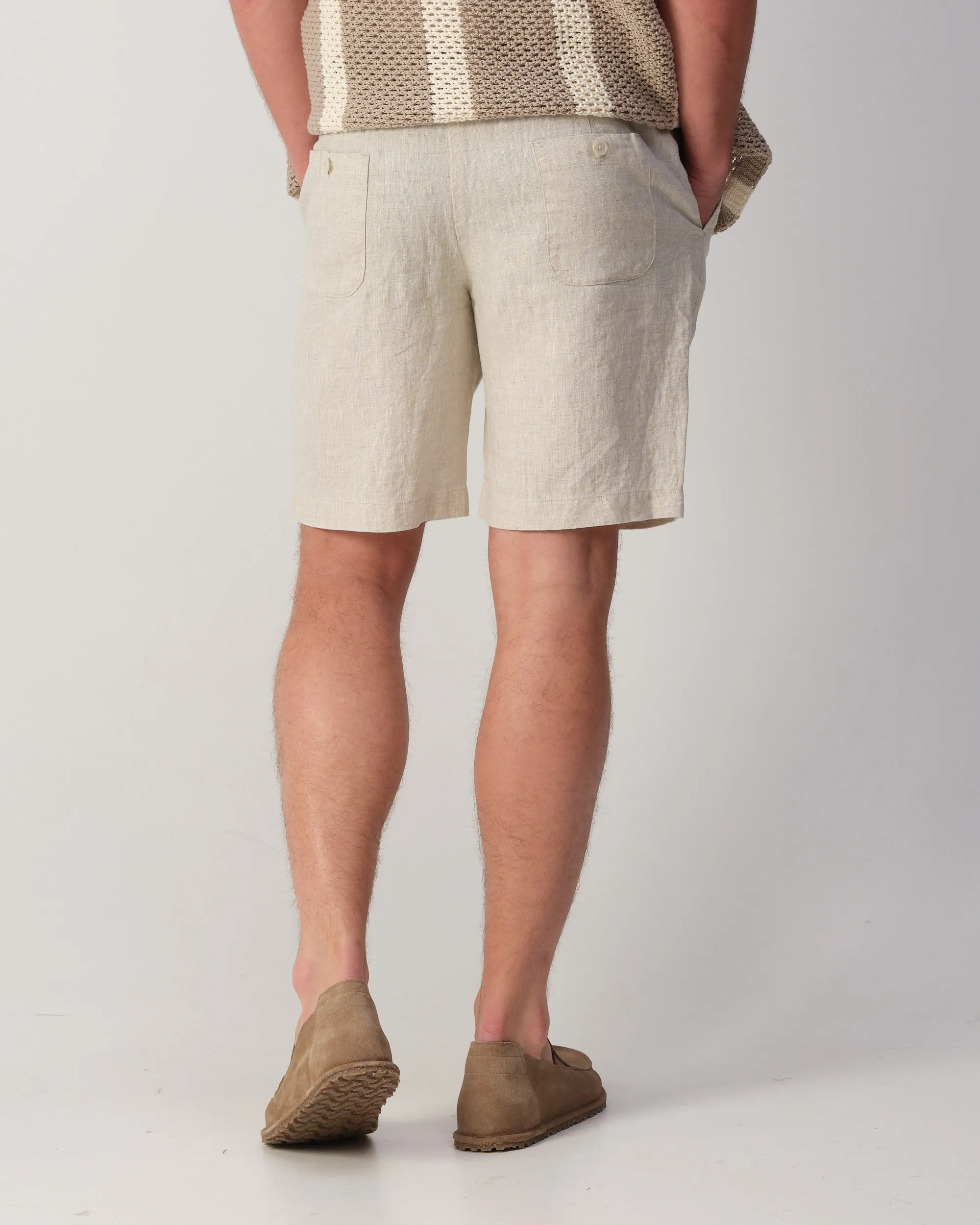 Blue Industry Short Ecru 110578-001-L