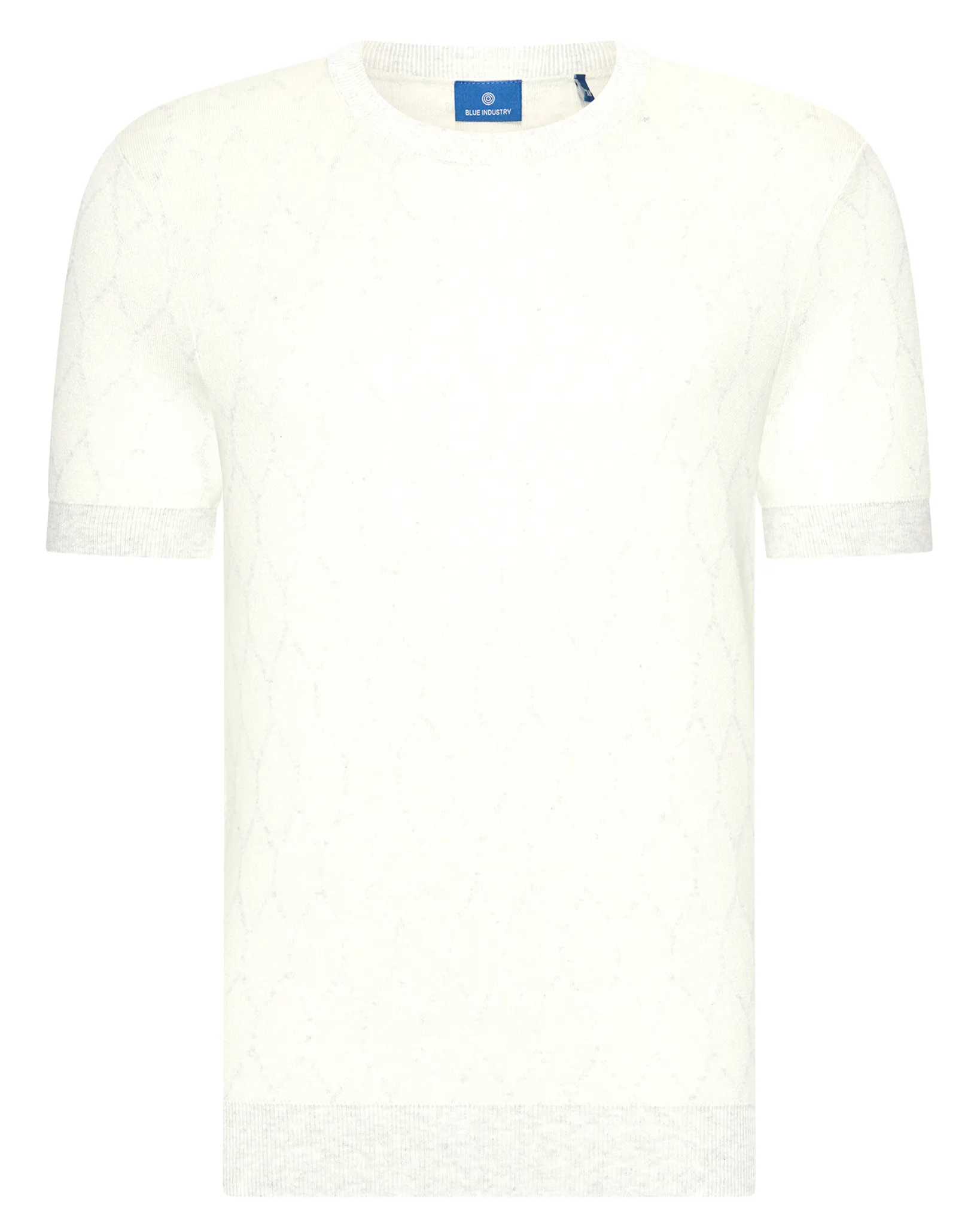 Blue Industry T-shirt Ecru 110602-001-L