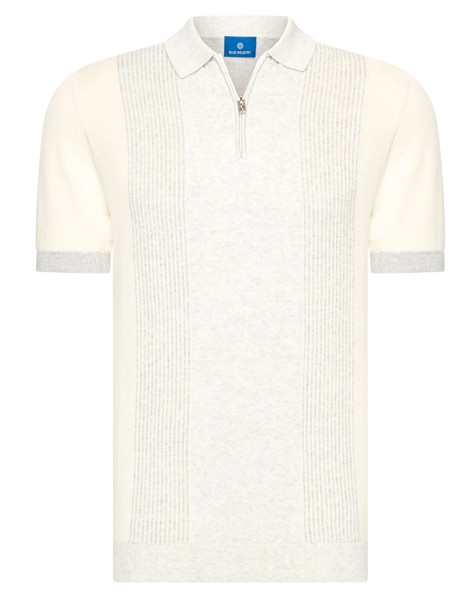 Blue Industry Polo Grijs 110604-001-L