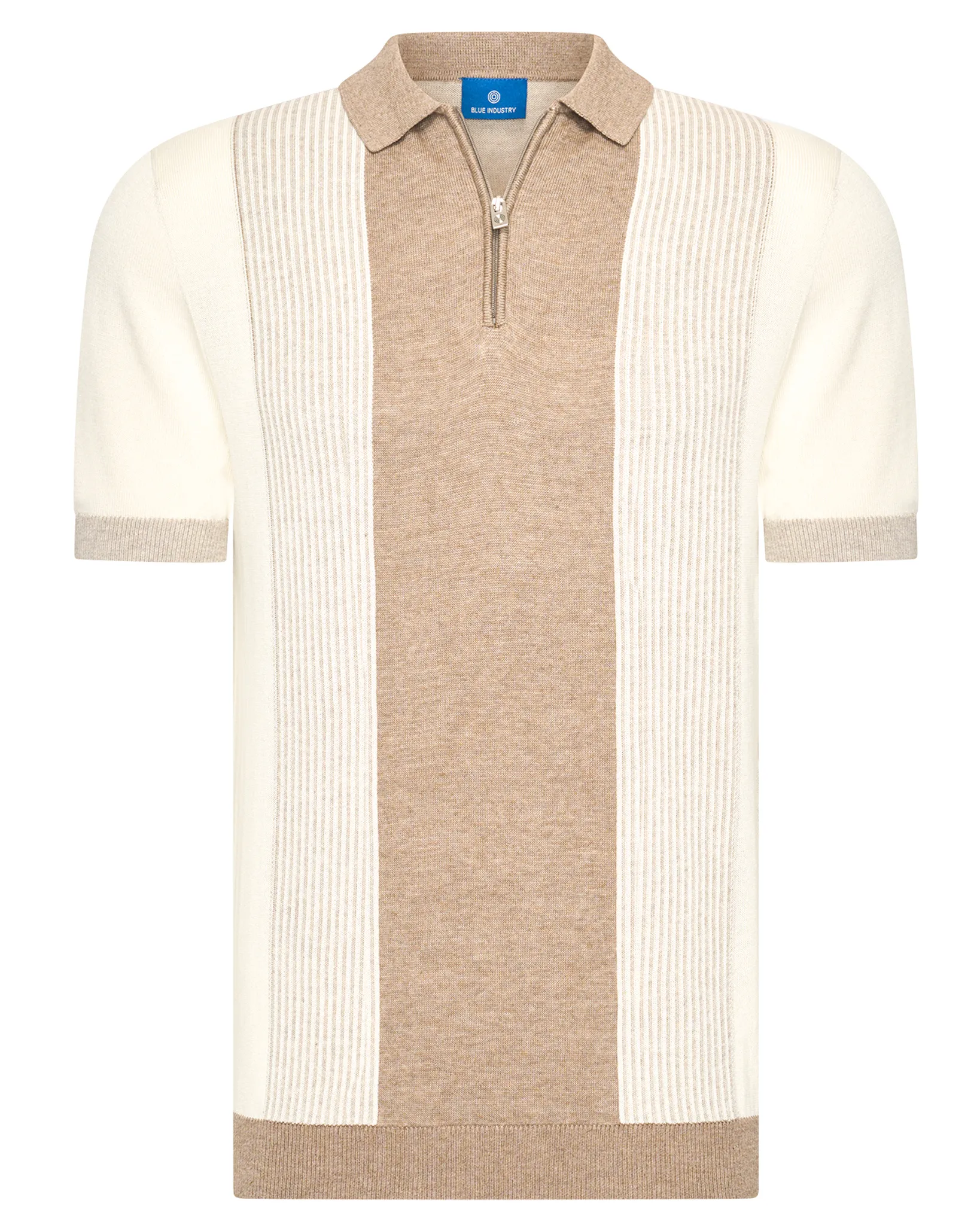 Blue Industry Polo Ecru 110605-001-L