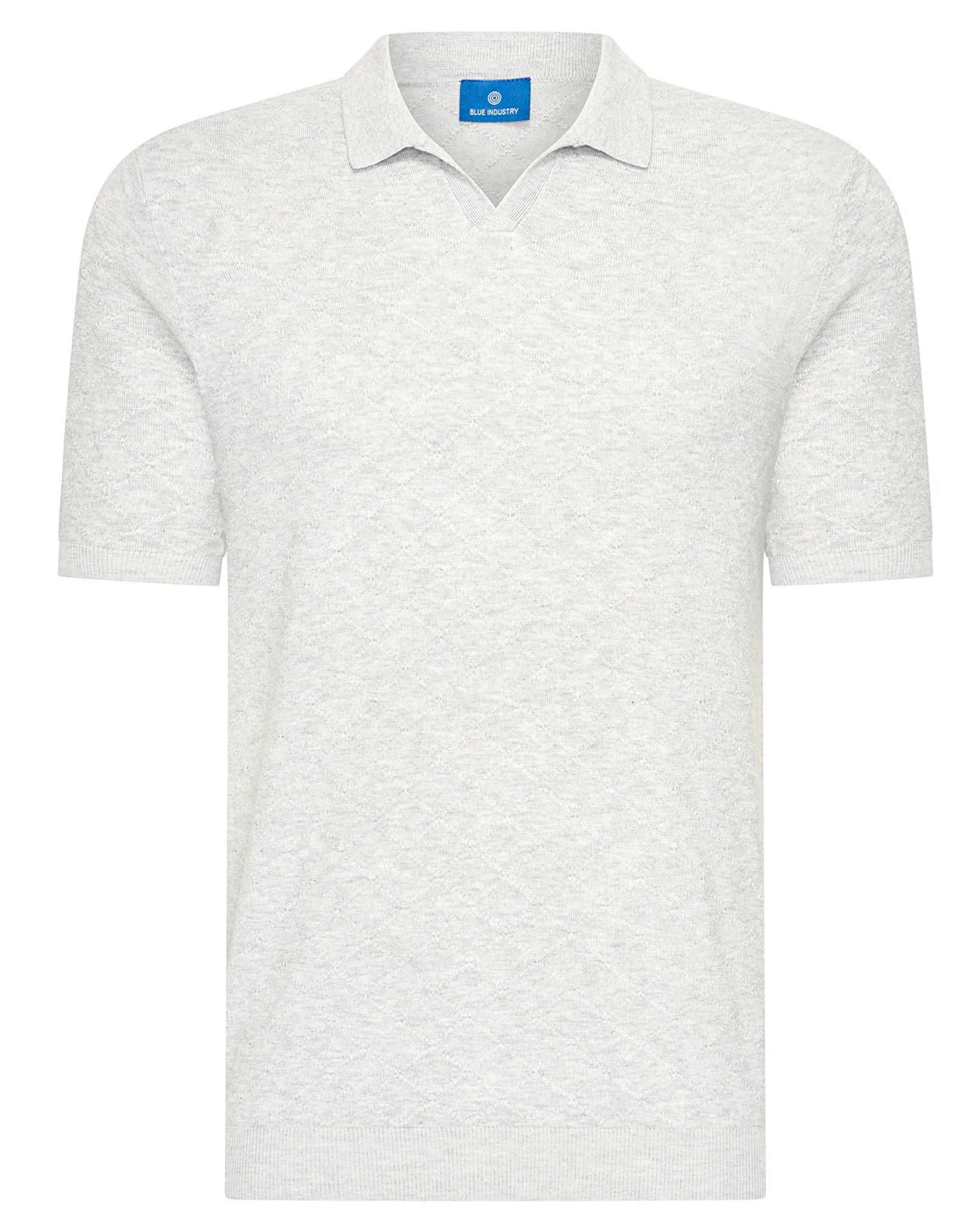 Blue Industry Polo Grijs 110607-001-L