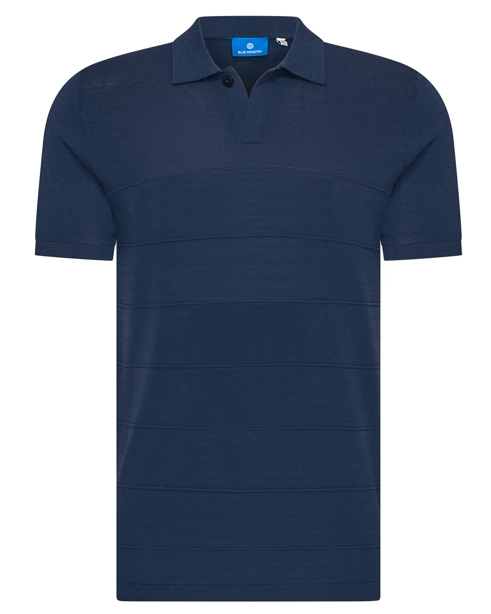 Blue Industry Polo Donker blauw 110621-001-L
