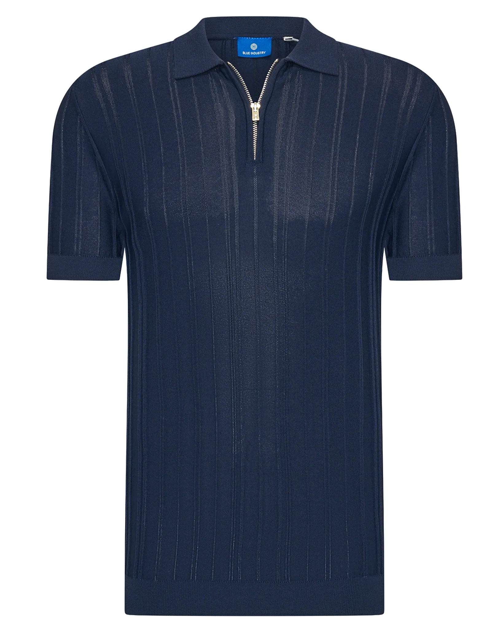 Blue Industry Polo Donker blauw 110624-001-L