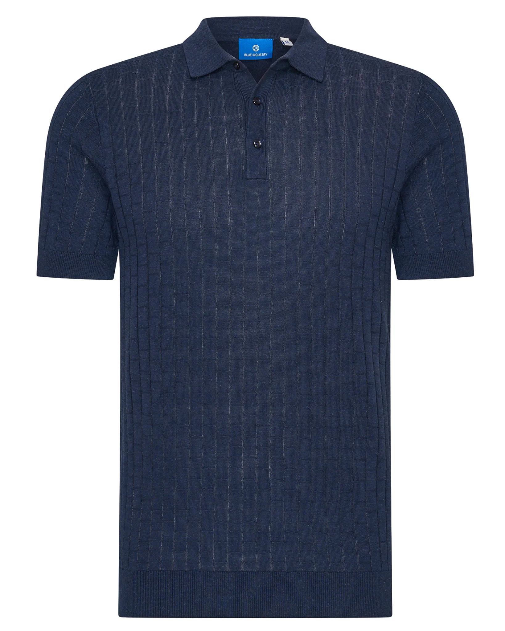 Blue Industry Polo Donker blauw 110626-001-L