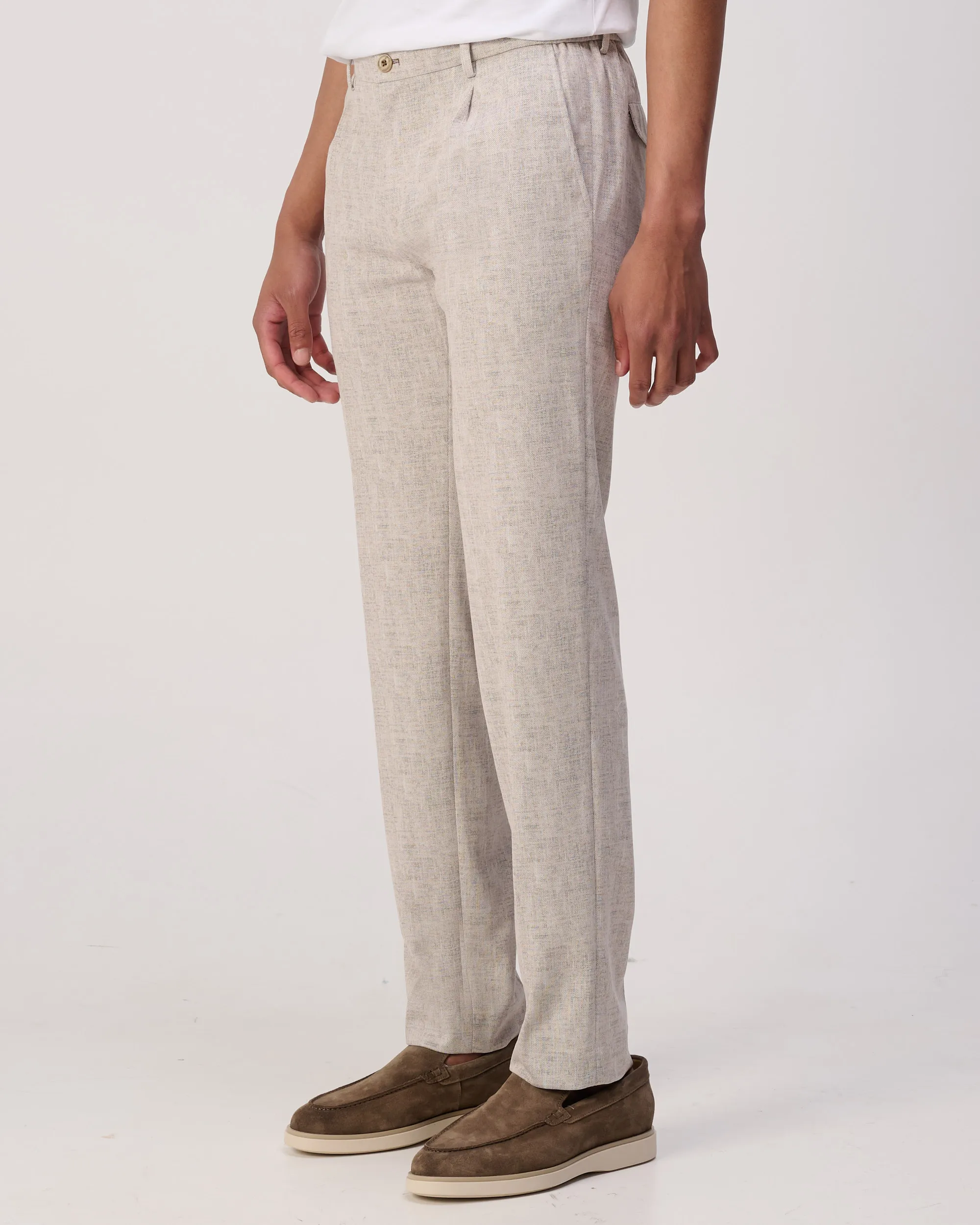 Blue Industry Mix & Match Pantalon Ecru 110634-001-48