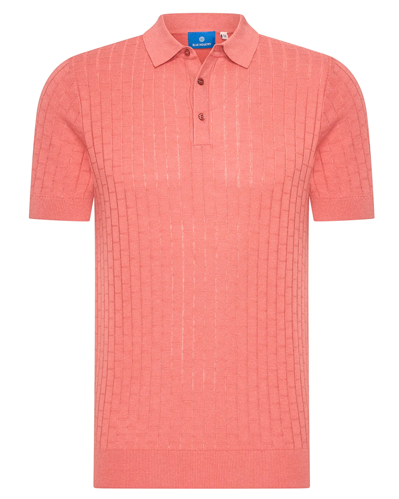 Blue Industry Polo Oranje 110642-001-L