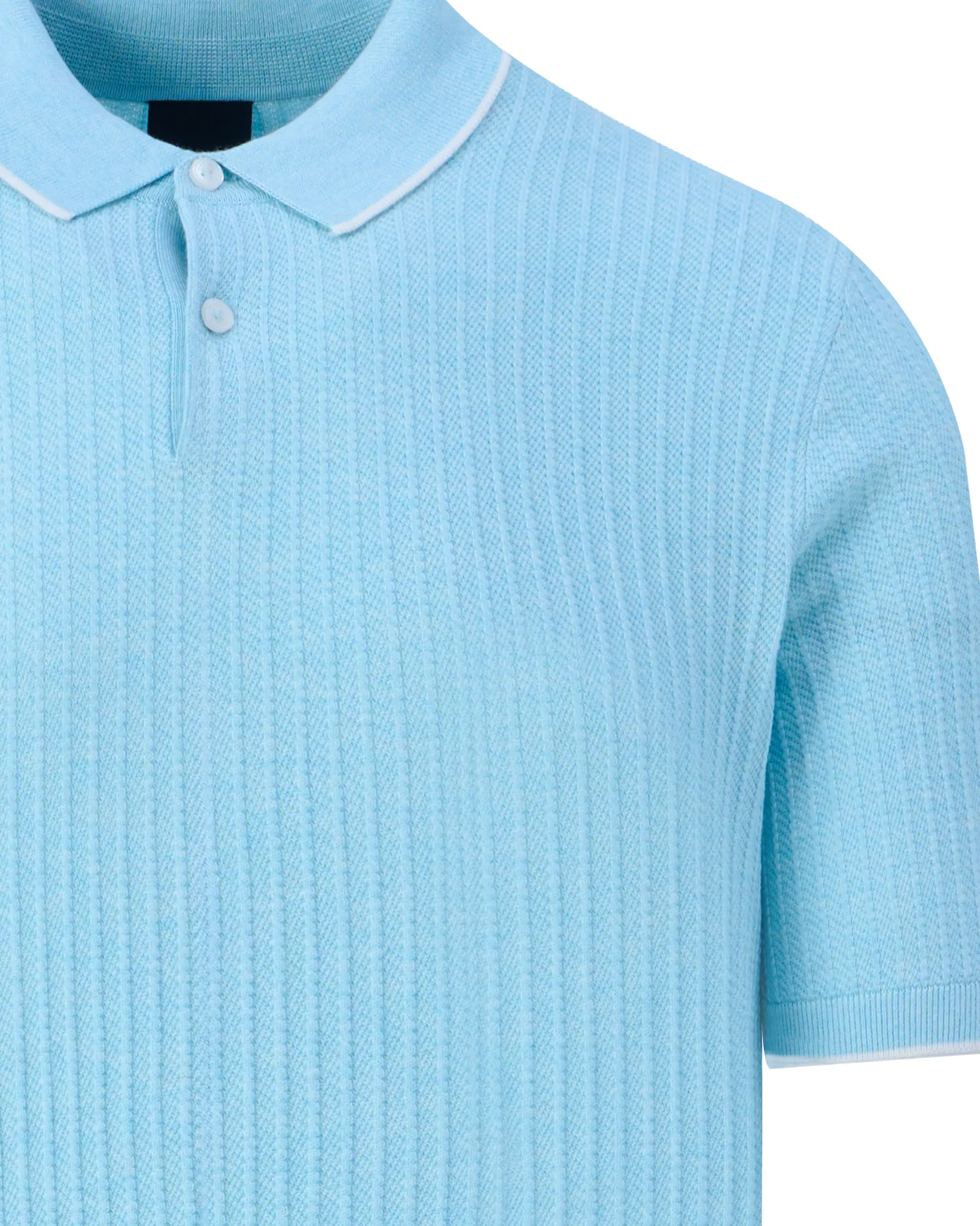 Bugatti clothing Polo Korte mouw Blauw 110650-001-L