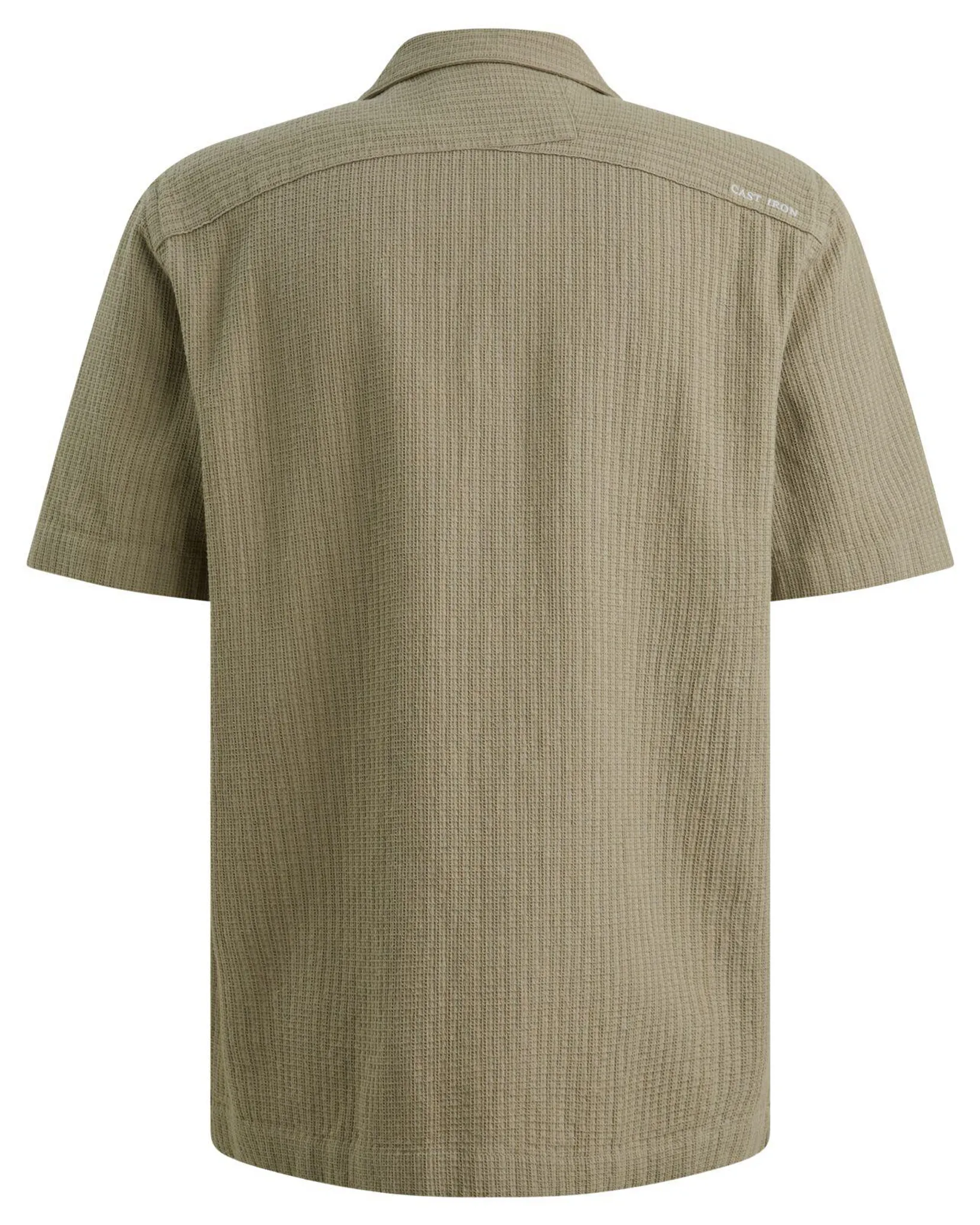 Cast Iron Casual Overhemd Groen 110666-001-L