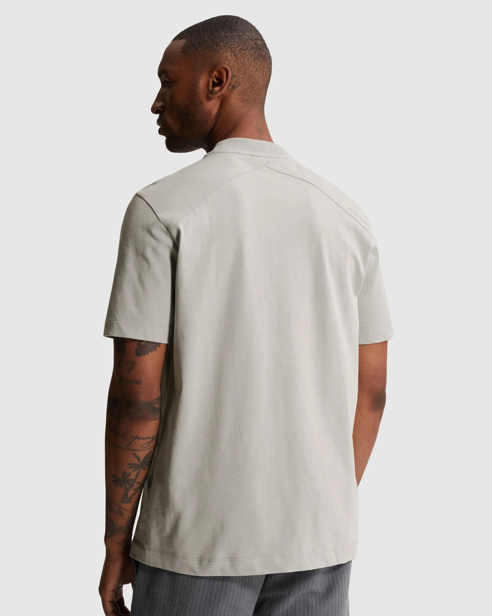 Cast Iron T-shirt Grijs 110671-001-L