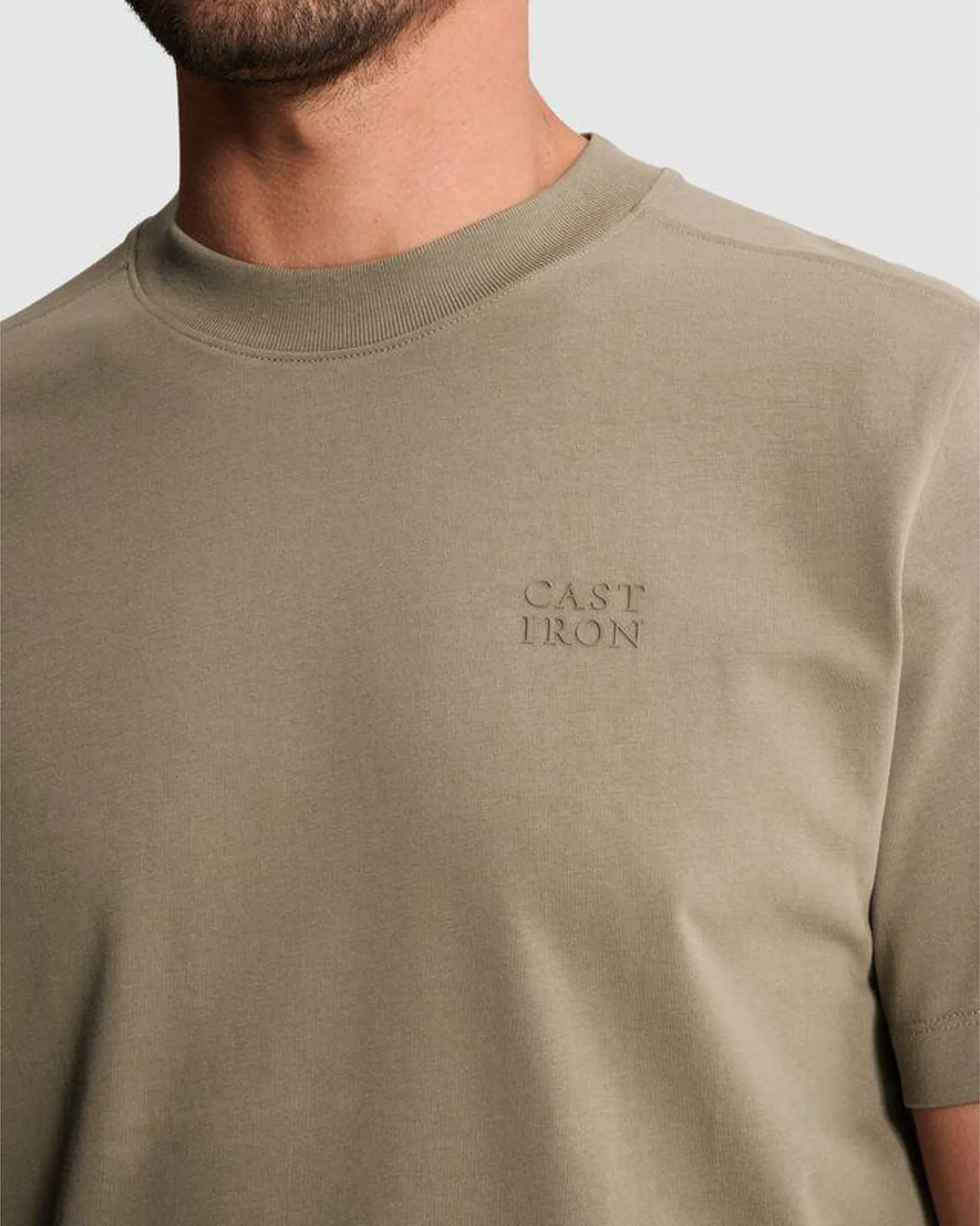 Cast Iron T-shirt  Groen 110672-001-L