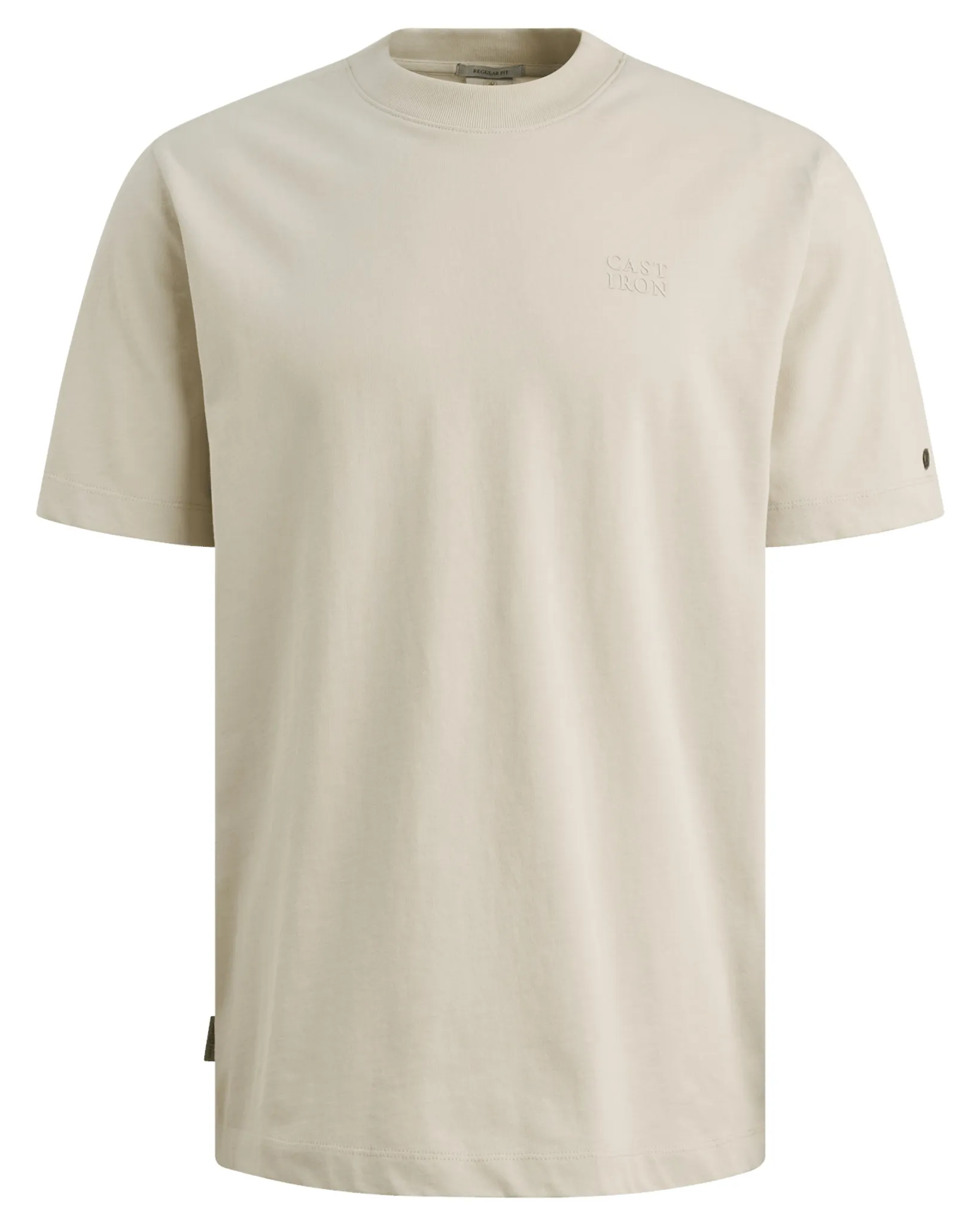 Cast Iron T-shirt Zilver 110673-001-L