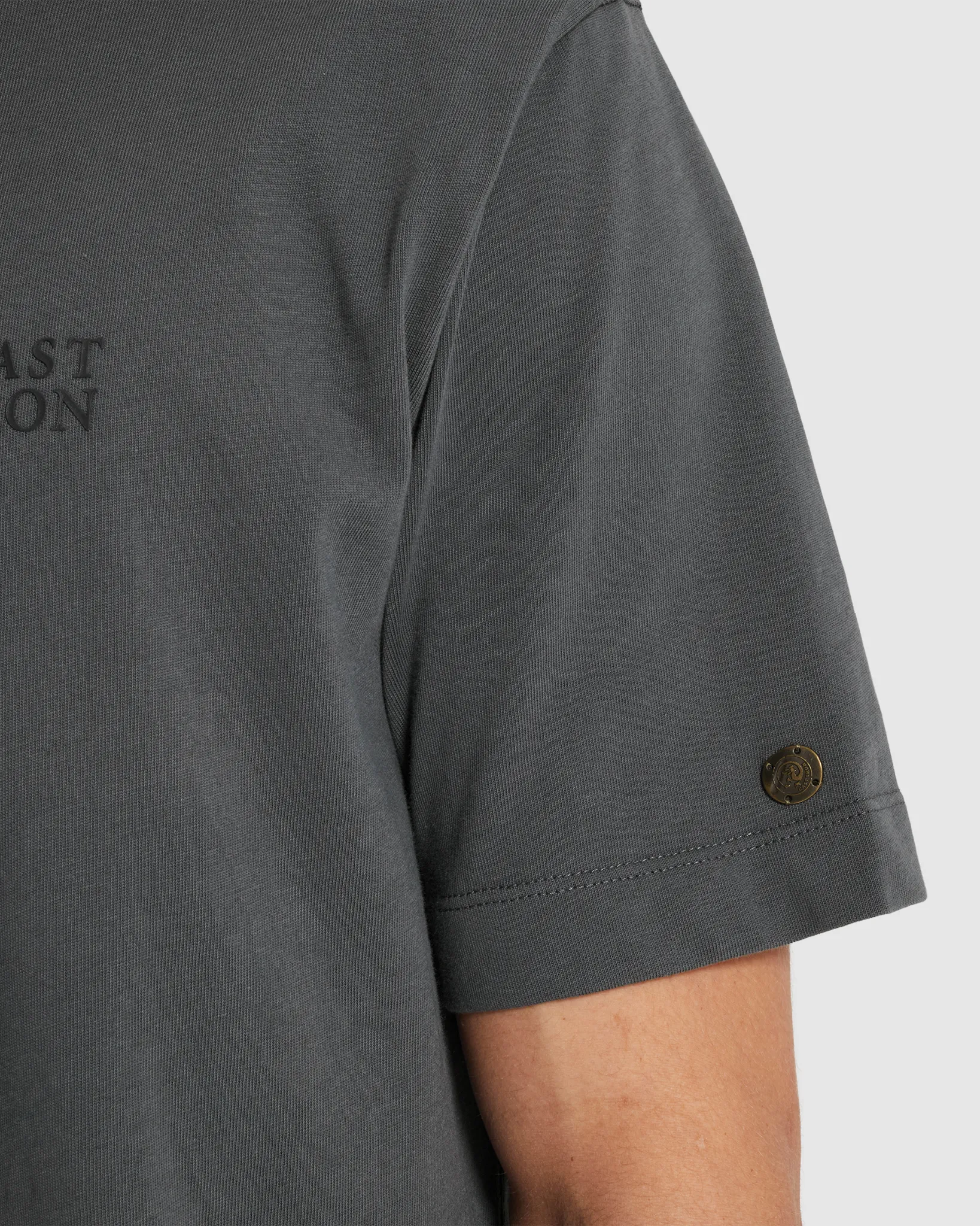 Cast Iron T-shirt Grijs 110674-001-L