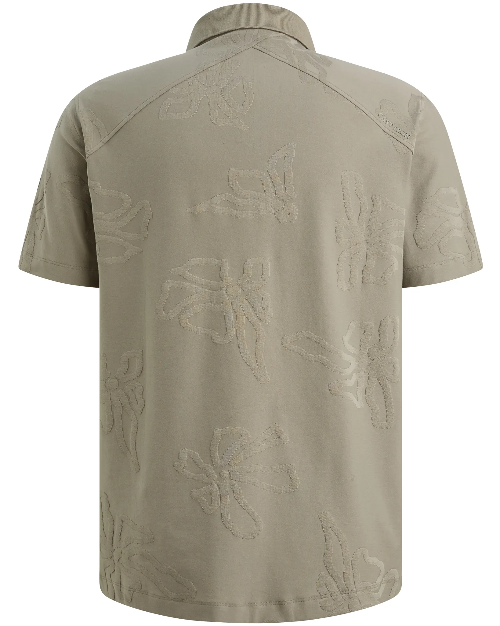 Cast Iron Polo  Groen 110675-001-L