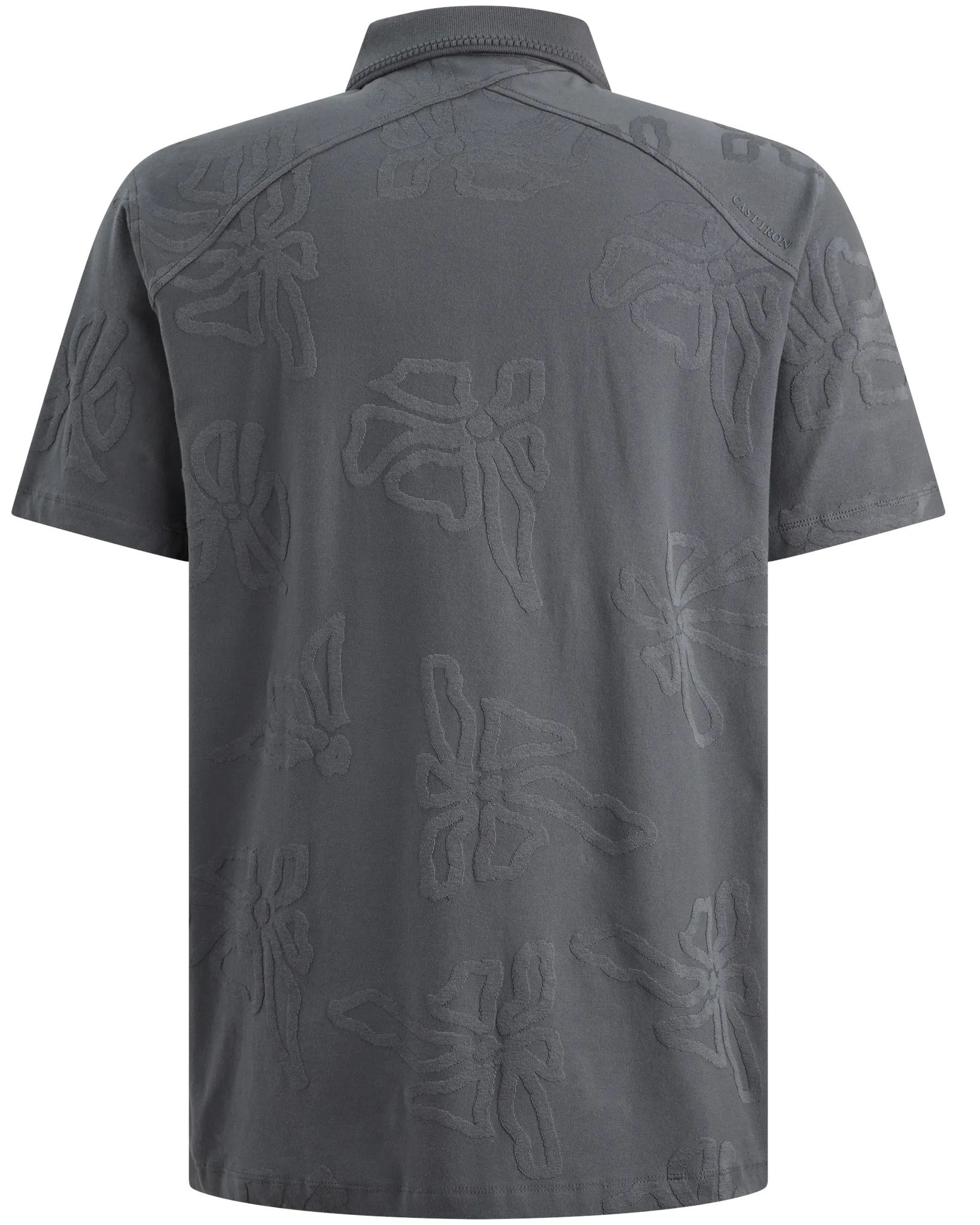 Cast Iron Polo Grijs 110676-001-L