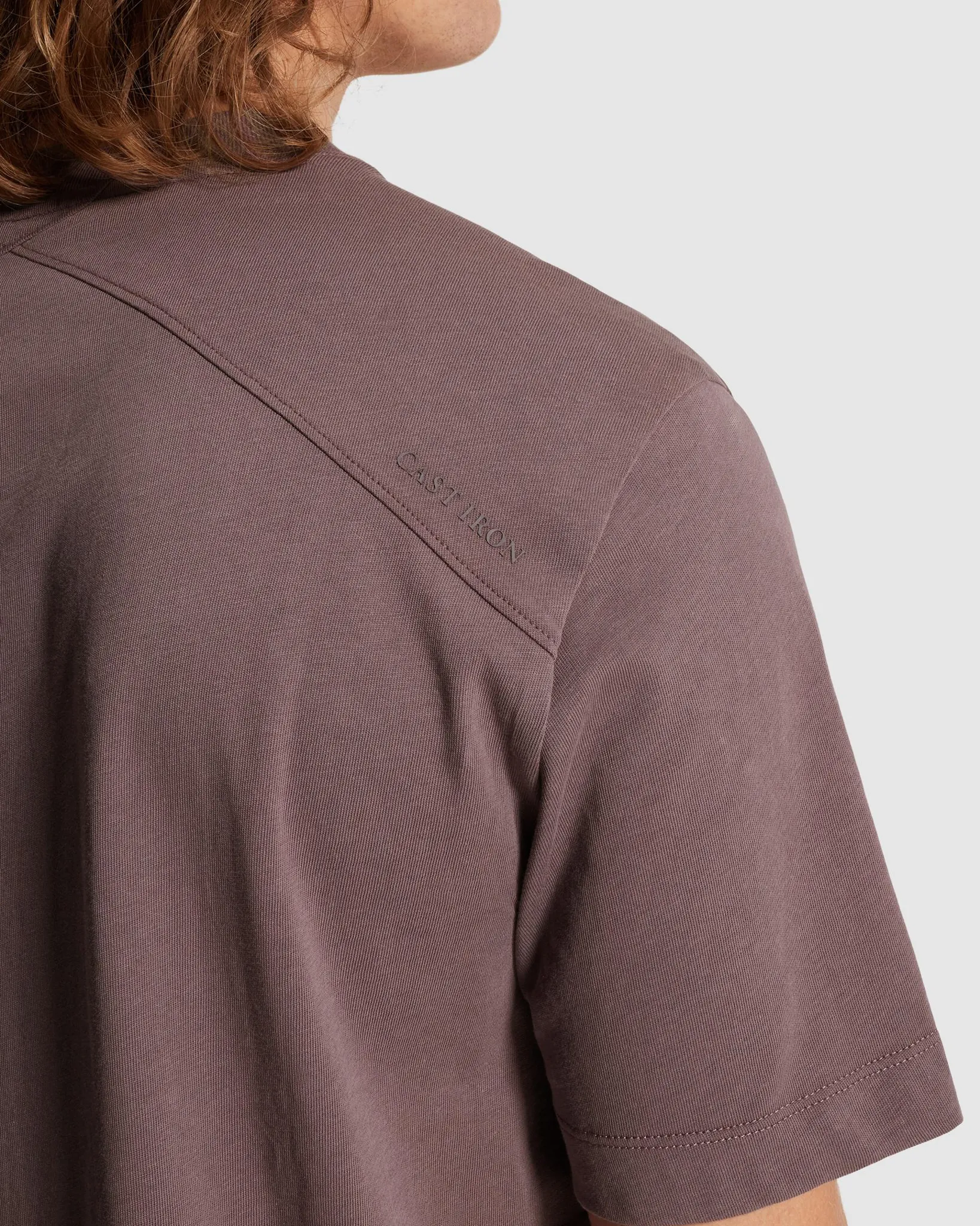 Cast Iron T-shirt Paars 110678-001-L
