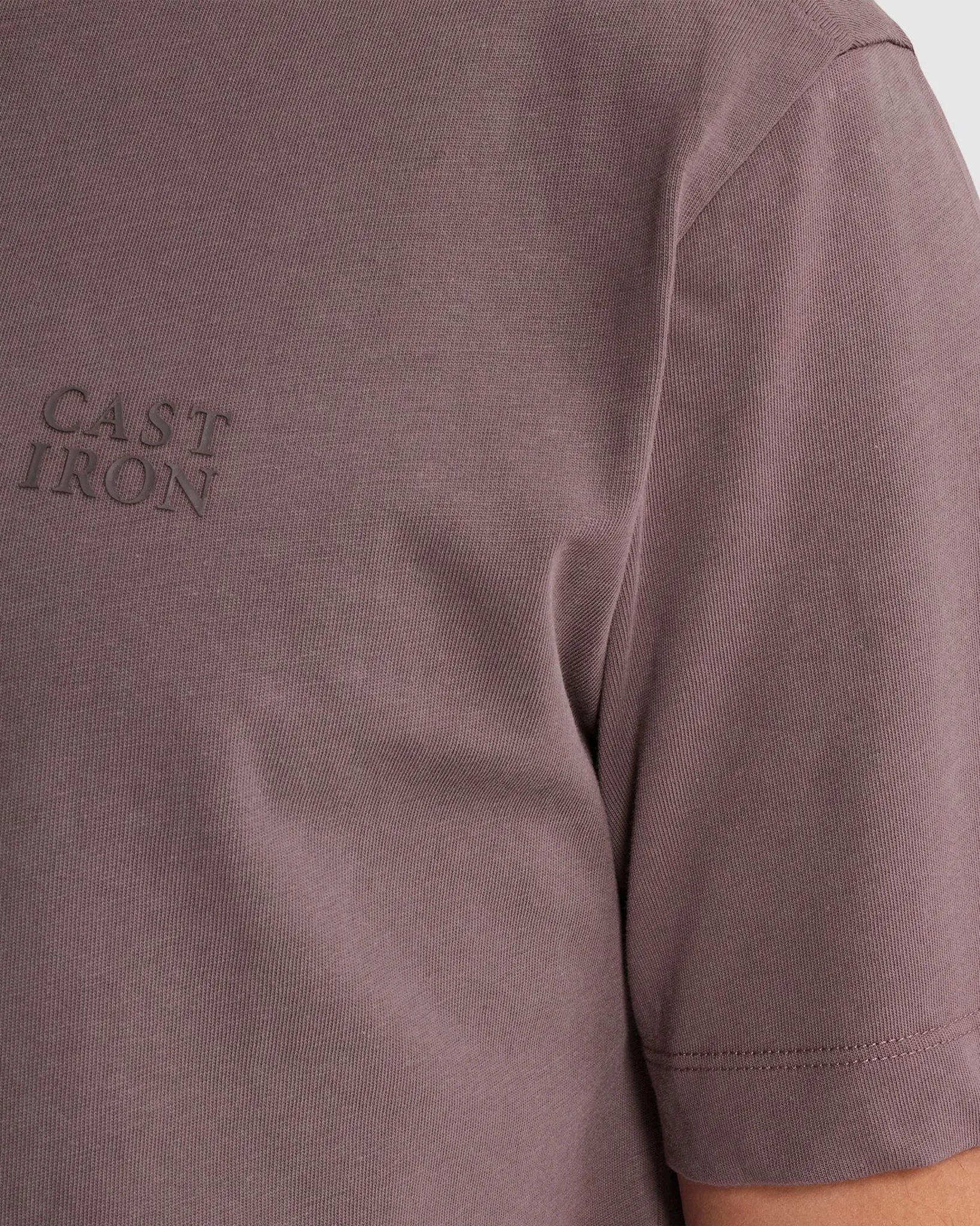 Cast Iron T-shirt  Paars 110680-001-L