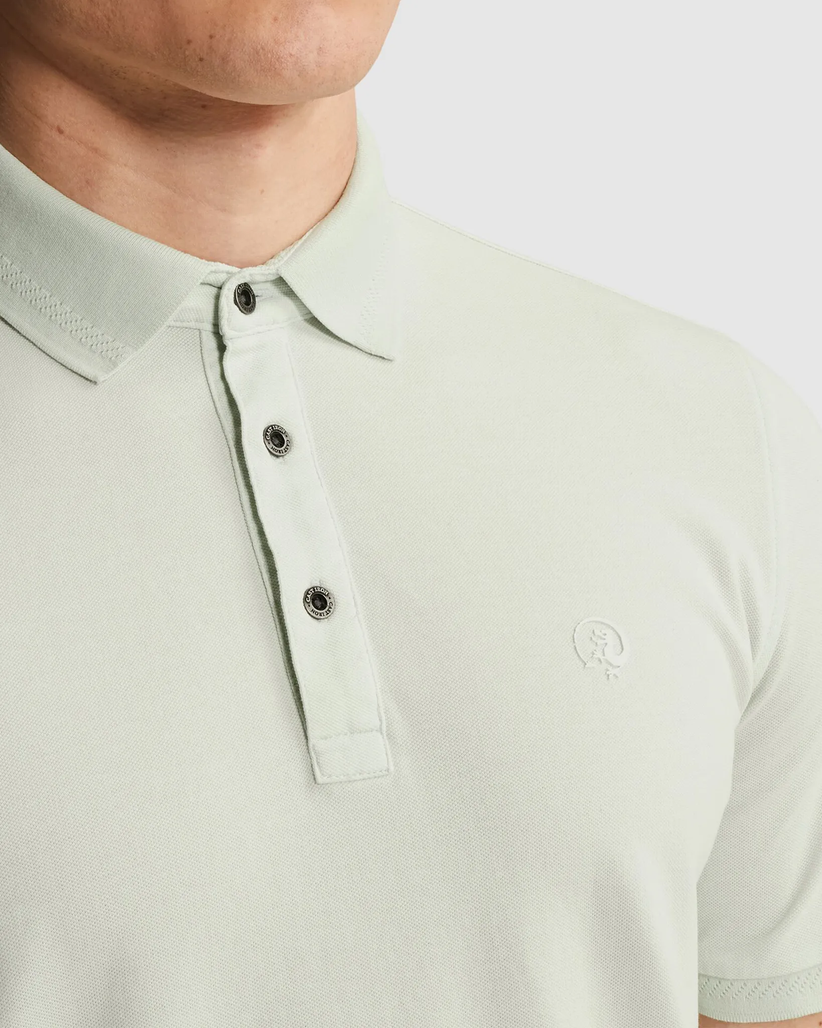 Cast Iron Polo  Blauw 110682-001-L