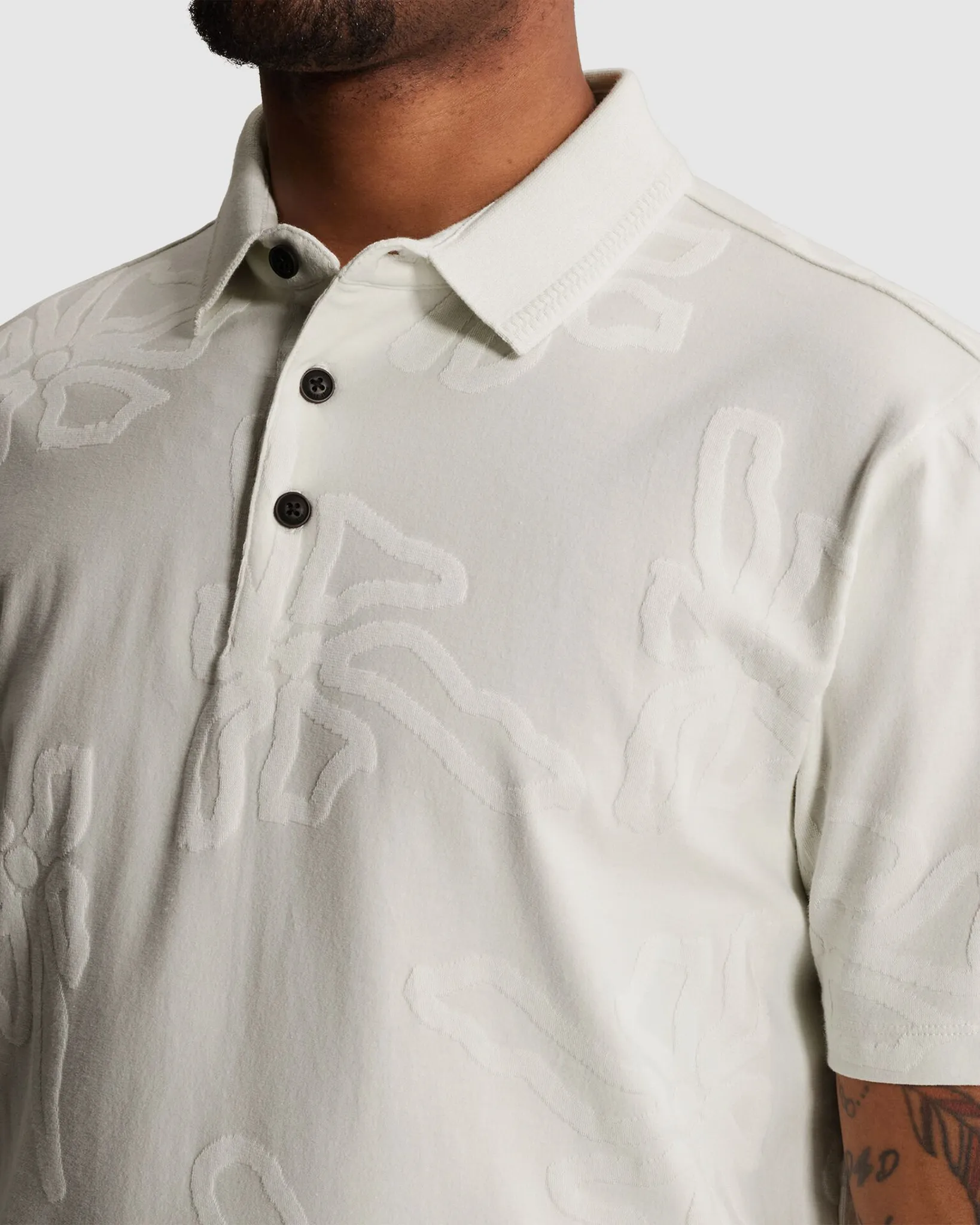 Cast Iron Polo  Blauw 110683-001-L