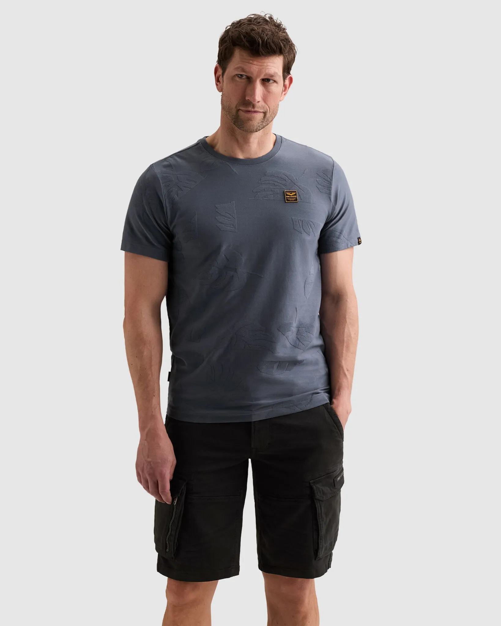 PME Legend T-shirt  Blauw 110689-001-L