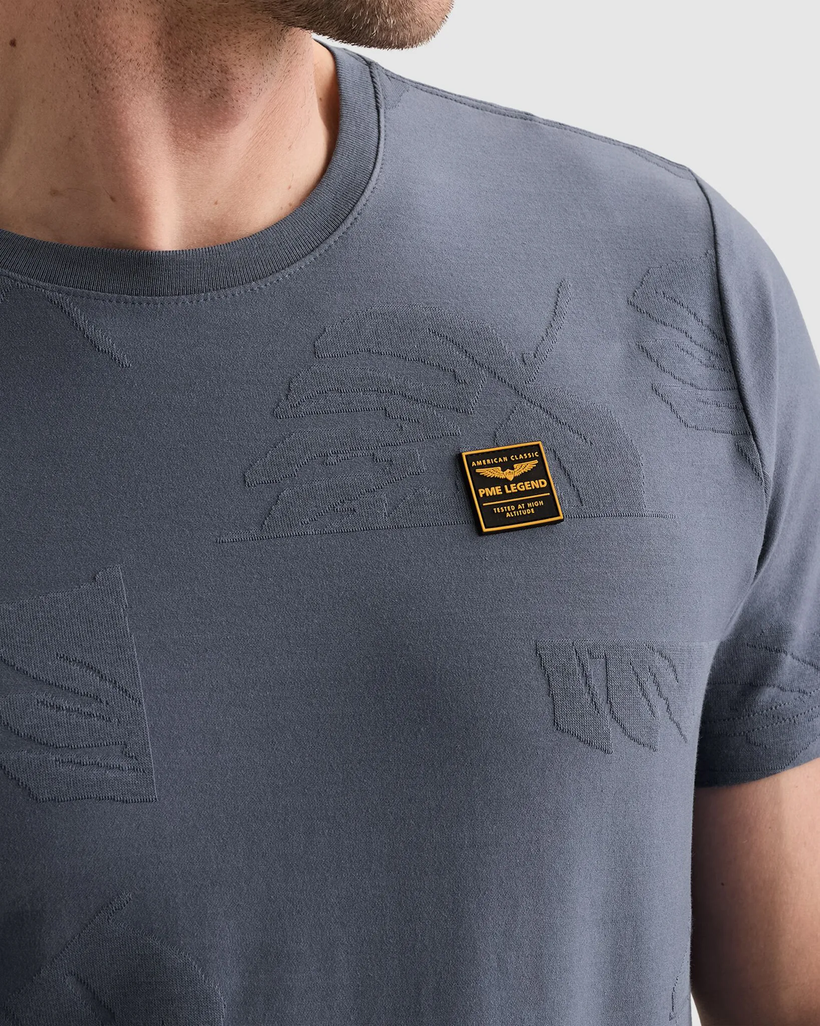 PME Legend T-shirt  Blauw 110689-001-L