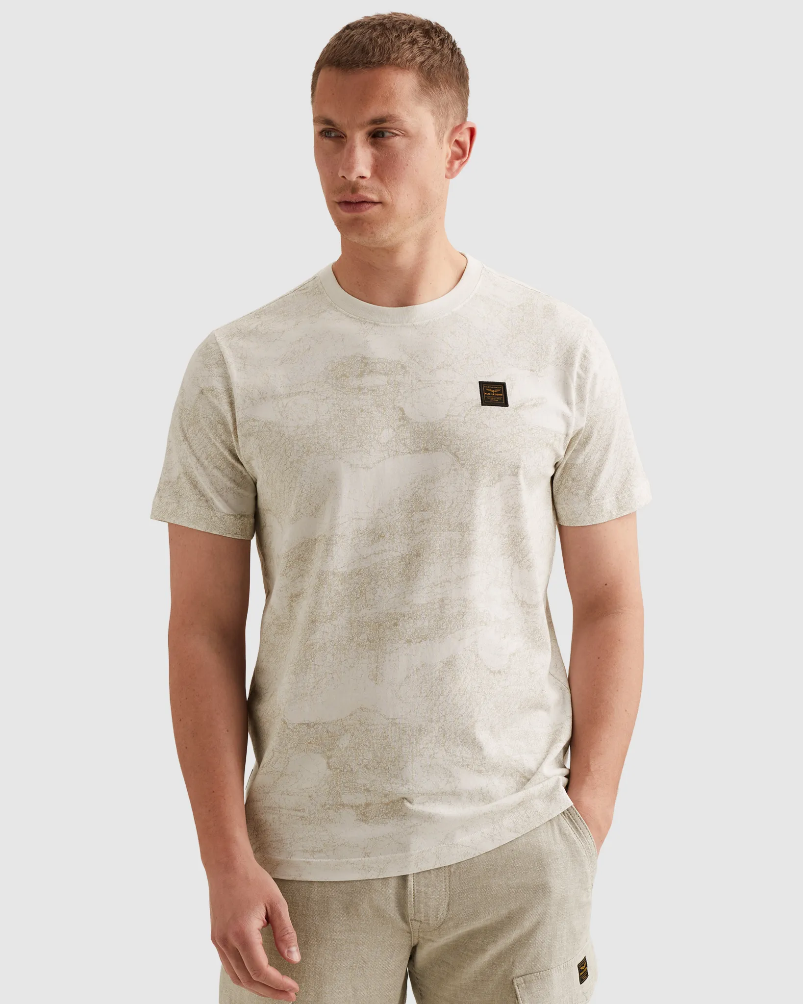 PME Legend T-shirt  Wit 110690-001-L