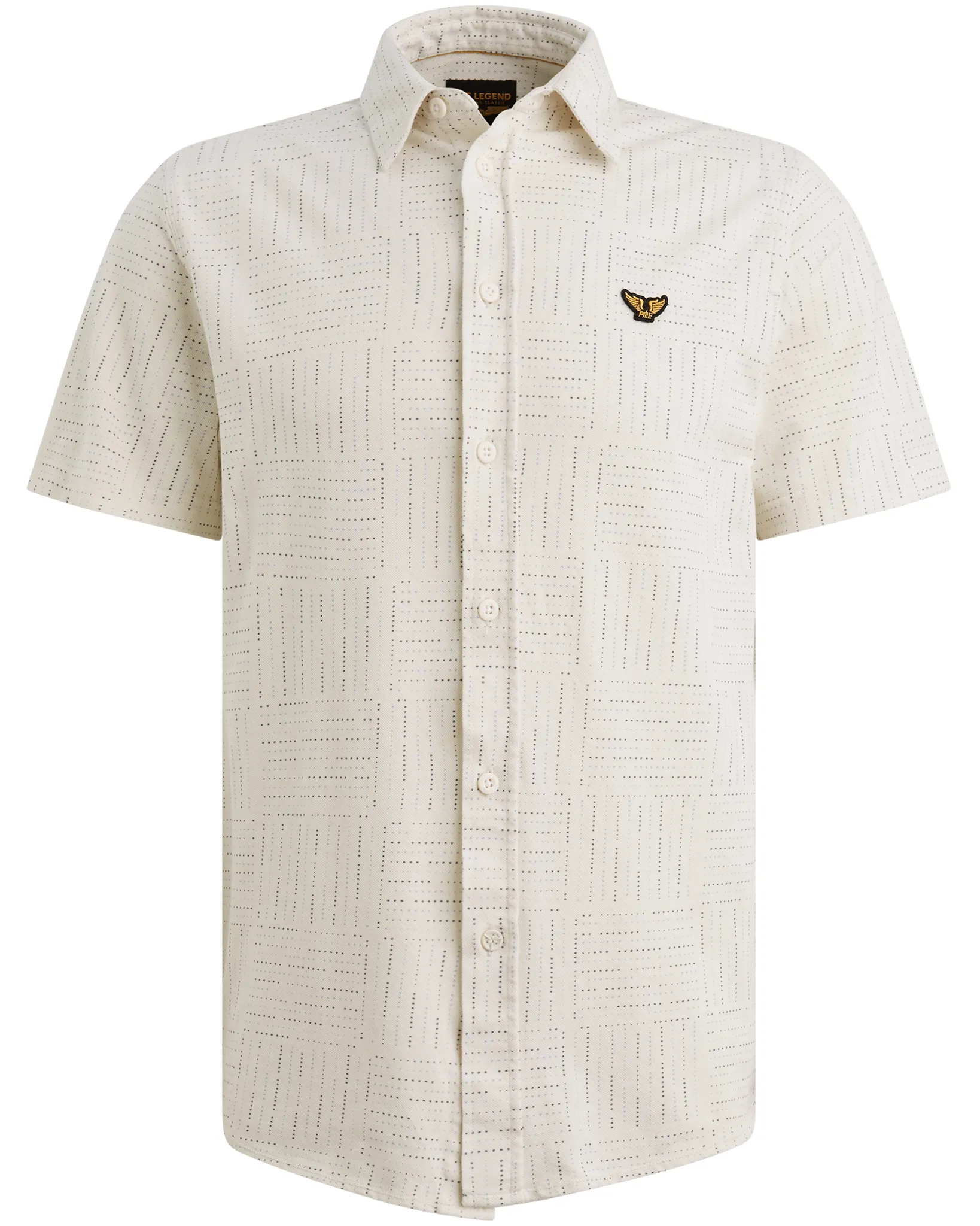 PME Legend Casual Overhemd Wit 110691-001-L
