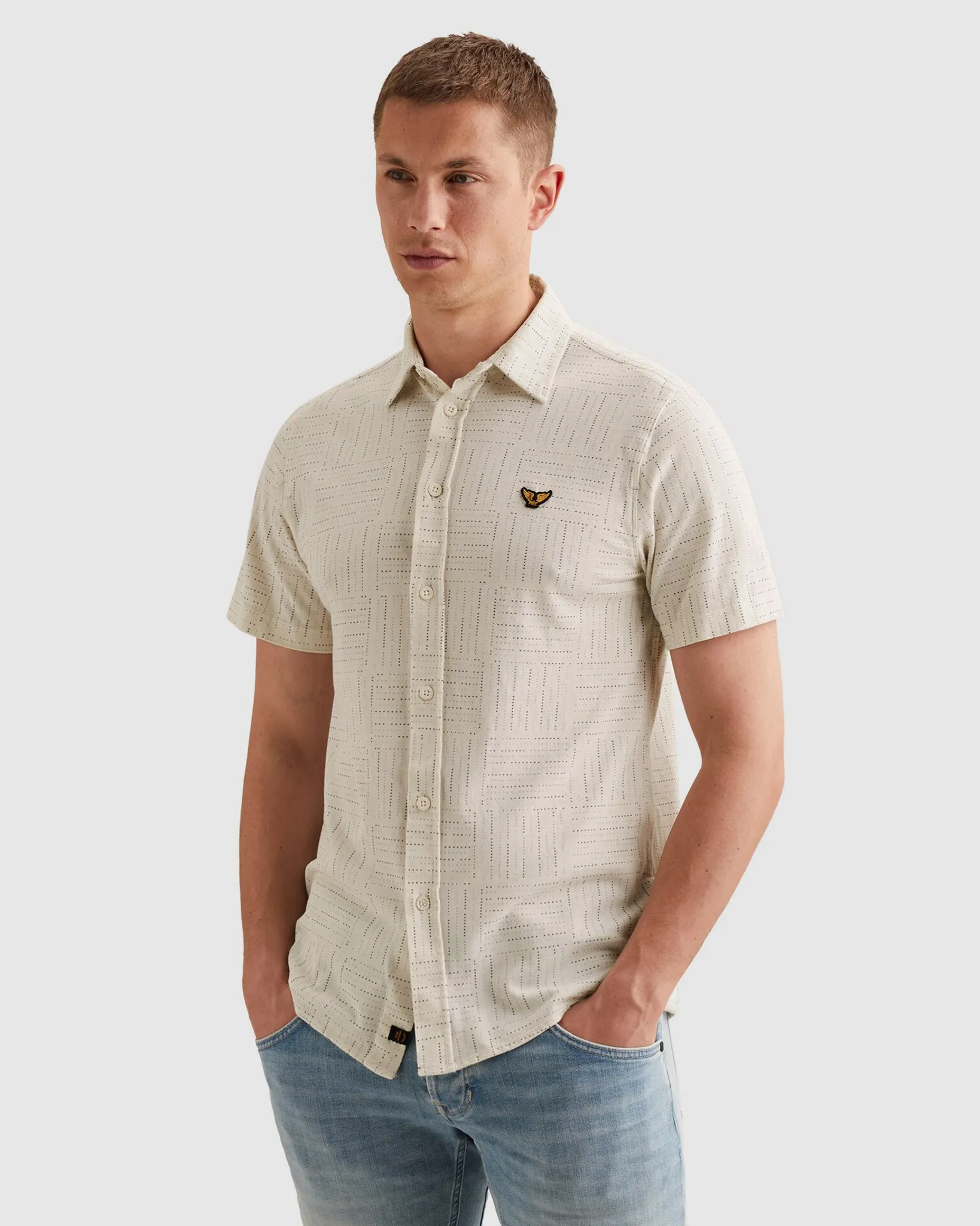 PME Legend Casual Overhemd Wit 110691-001-L