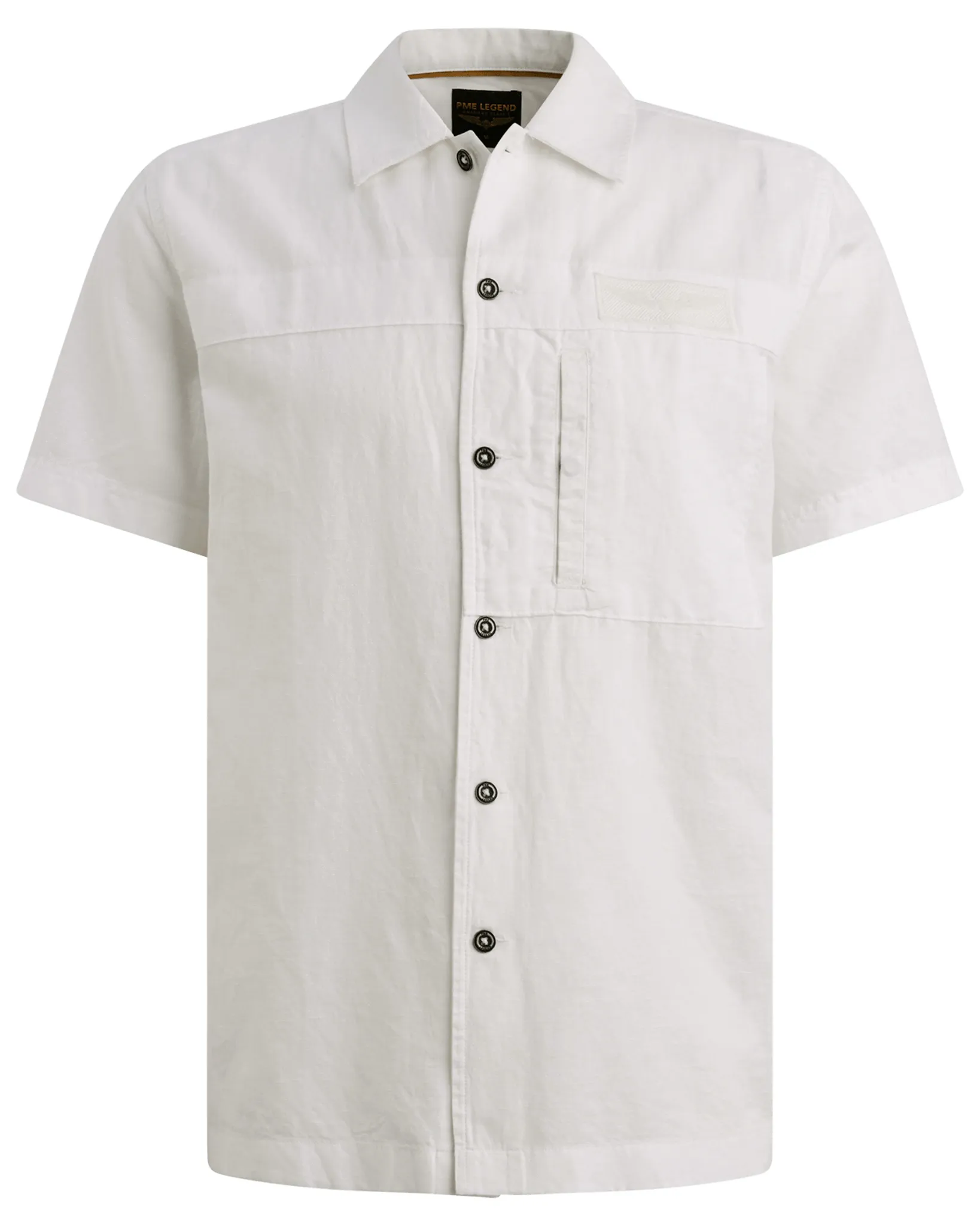 PME Legend Casual Overhemd Wit 110694-001-L