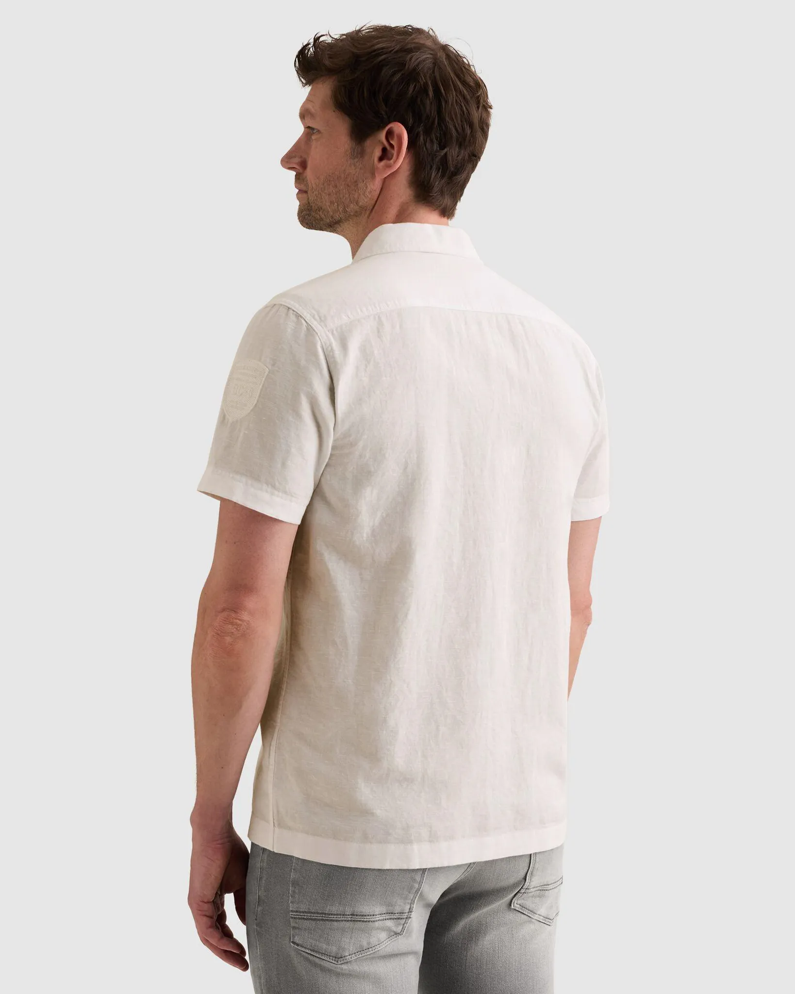 PME Legend Casual Overhemd Wit 110694-001-L
