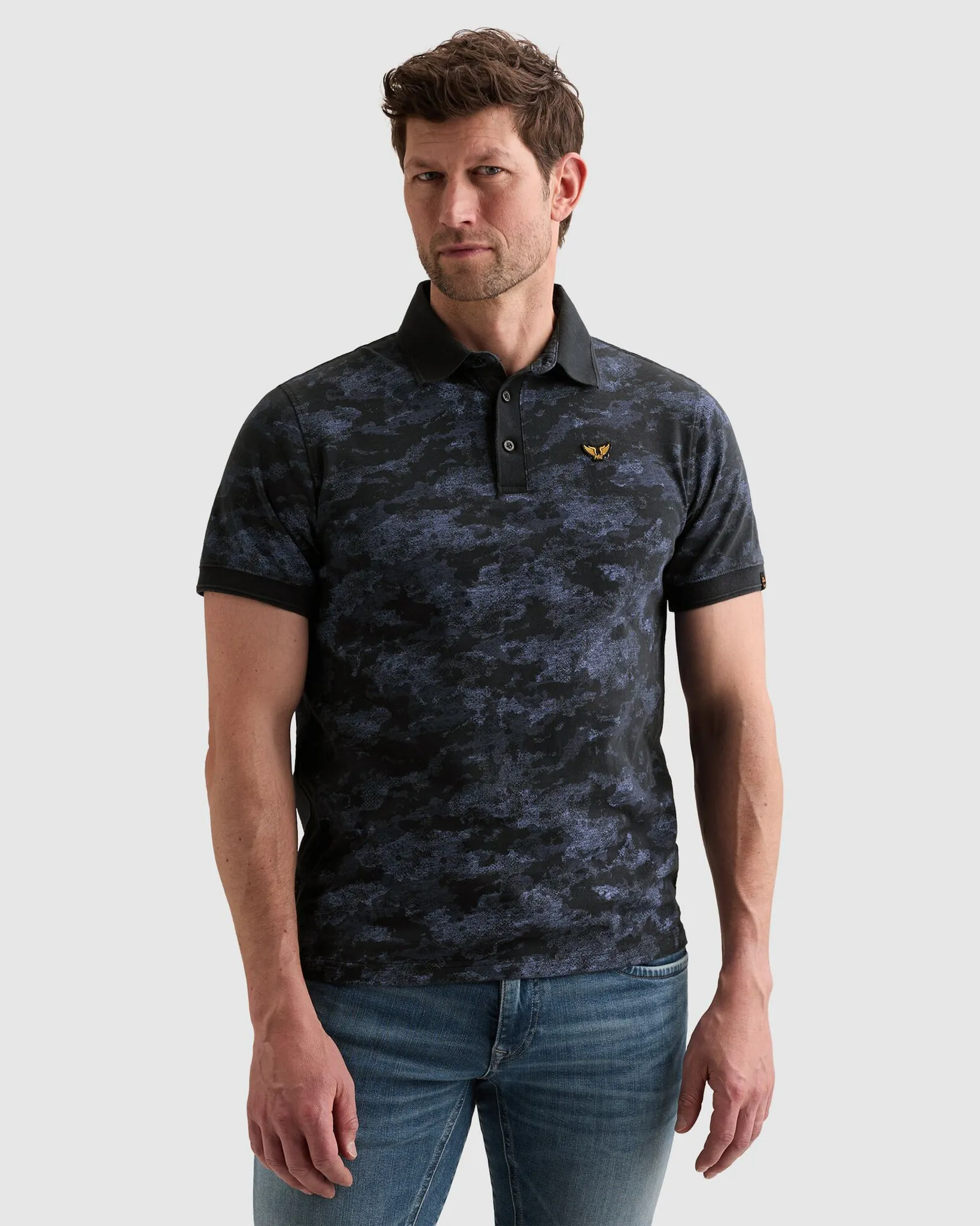 PME Legend Polo  Blauw 110695-001-L