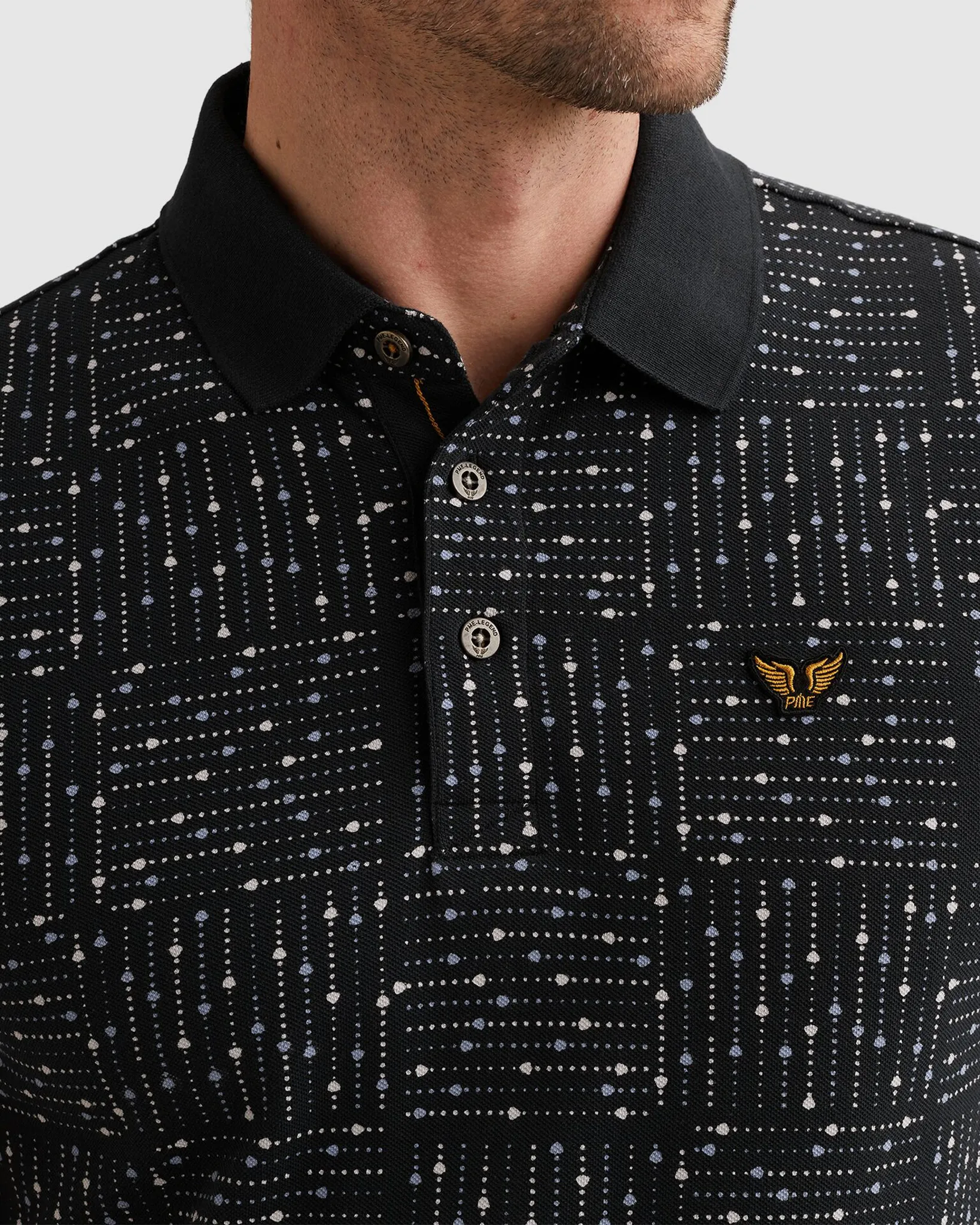 PME Legend Polo  Blauw 110696-001-L