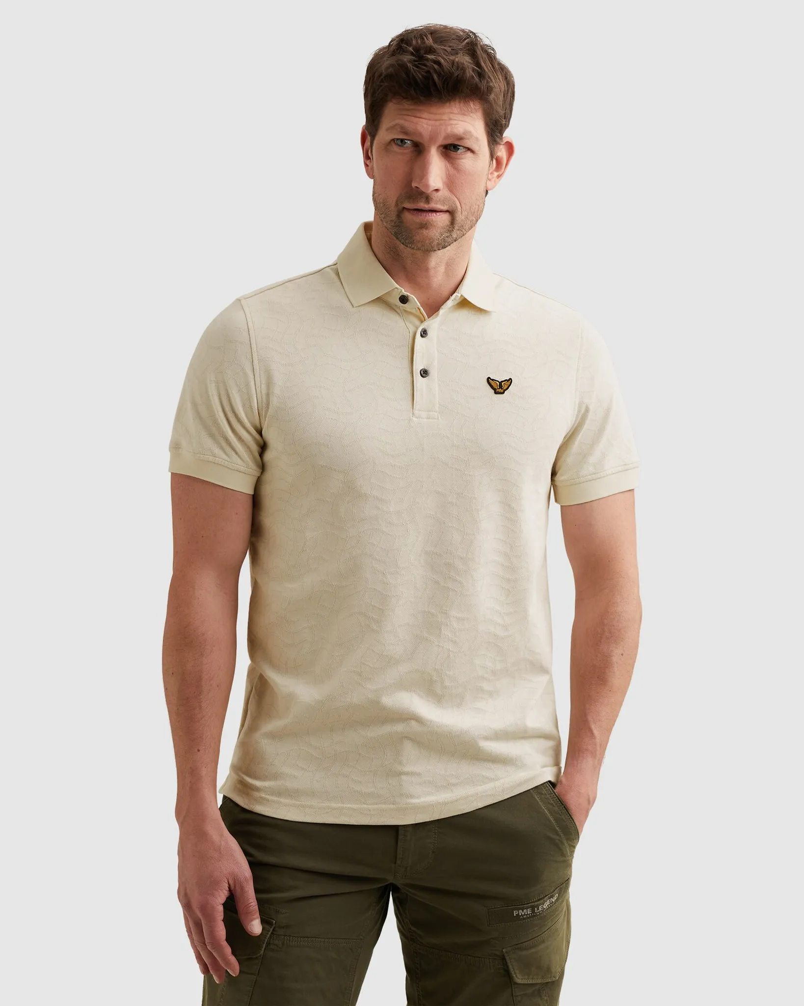 PME Legend Polo  Wit 110697-001-L