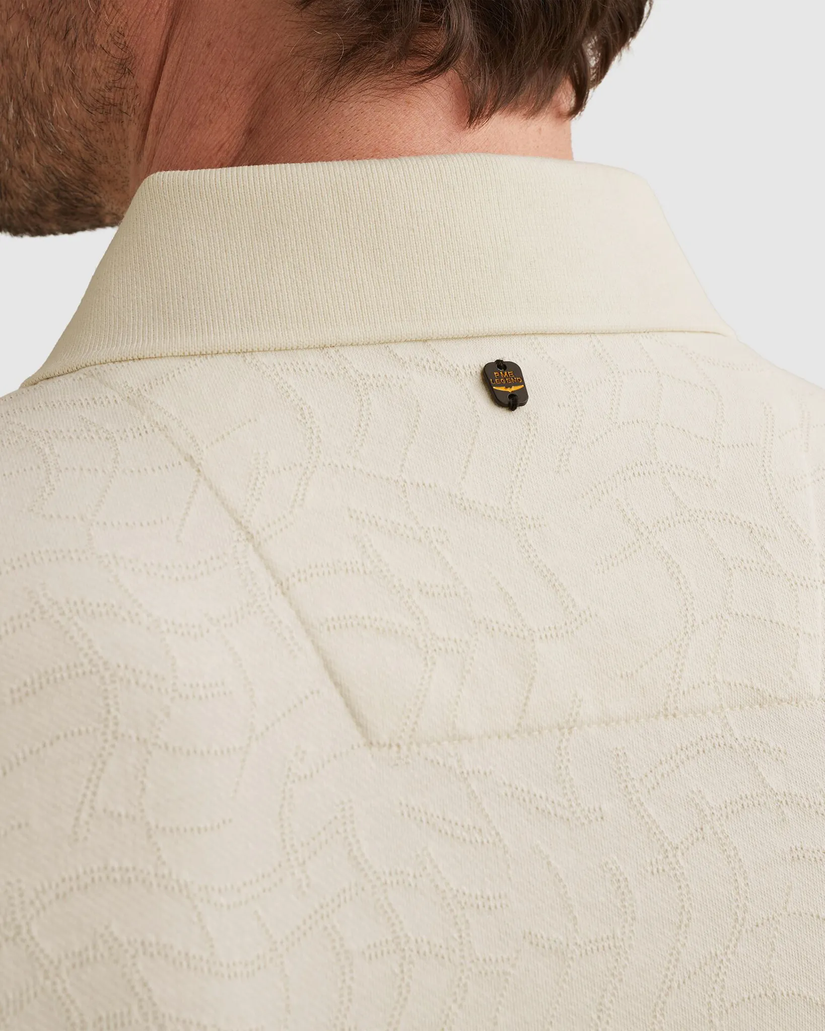 PME Legend Polo  Wit 110697-001-L