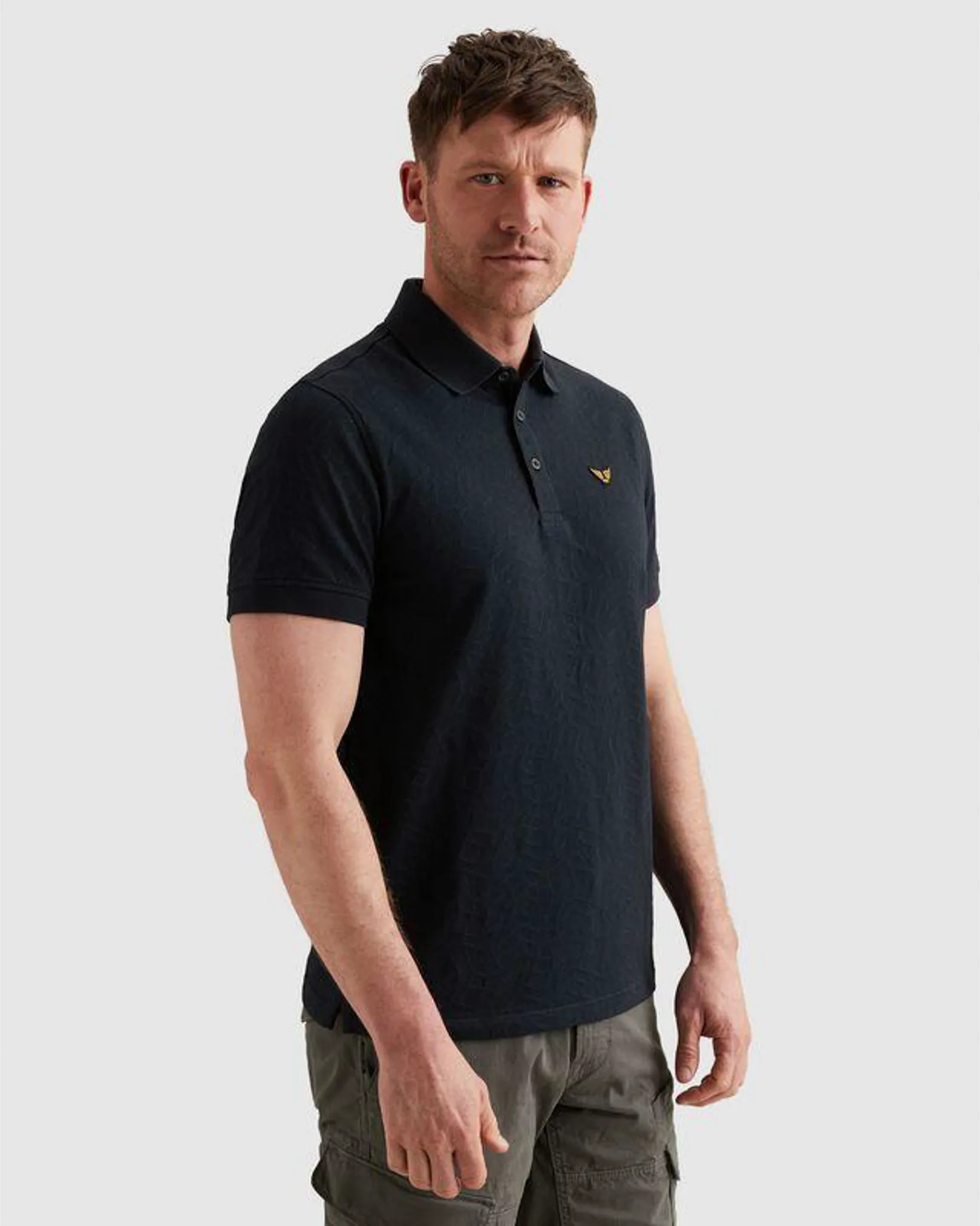 PME Legend Polo Blauw 110699-001-L