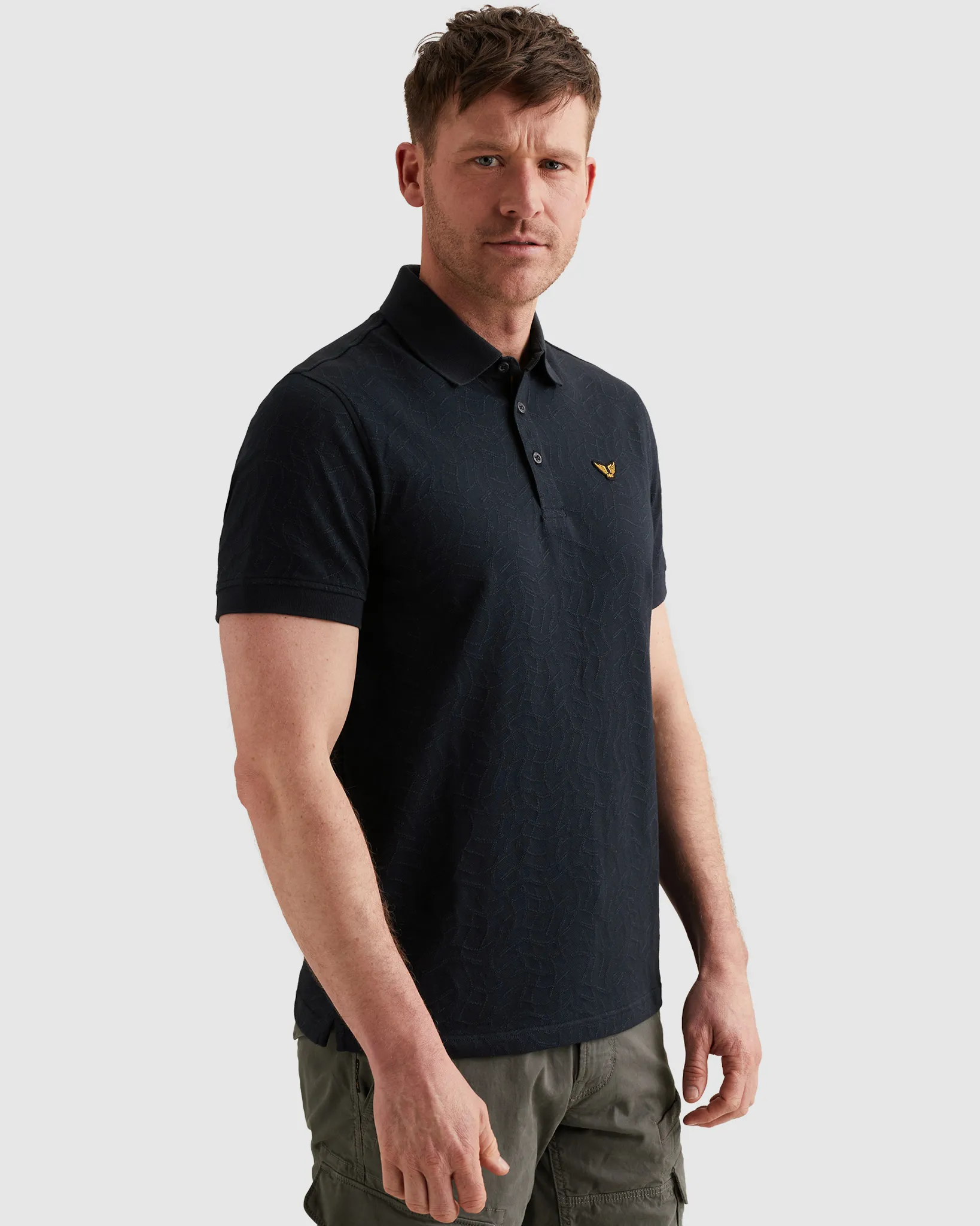 PME Legend Polo Blauw 110699-001-L