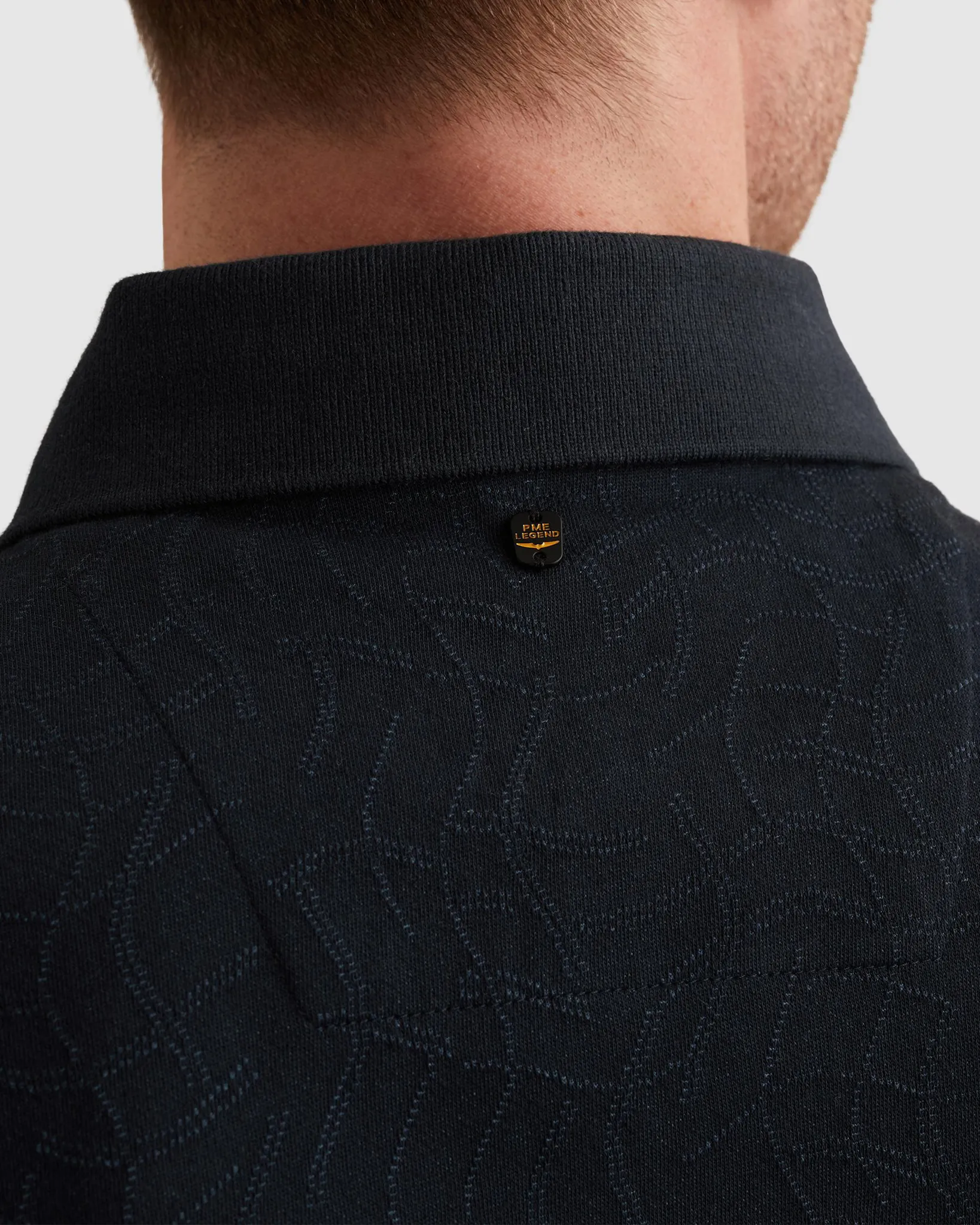 PME Legend Polo Blauw 110699-001-L