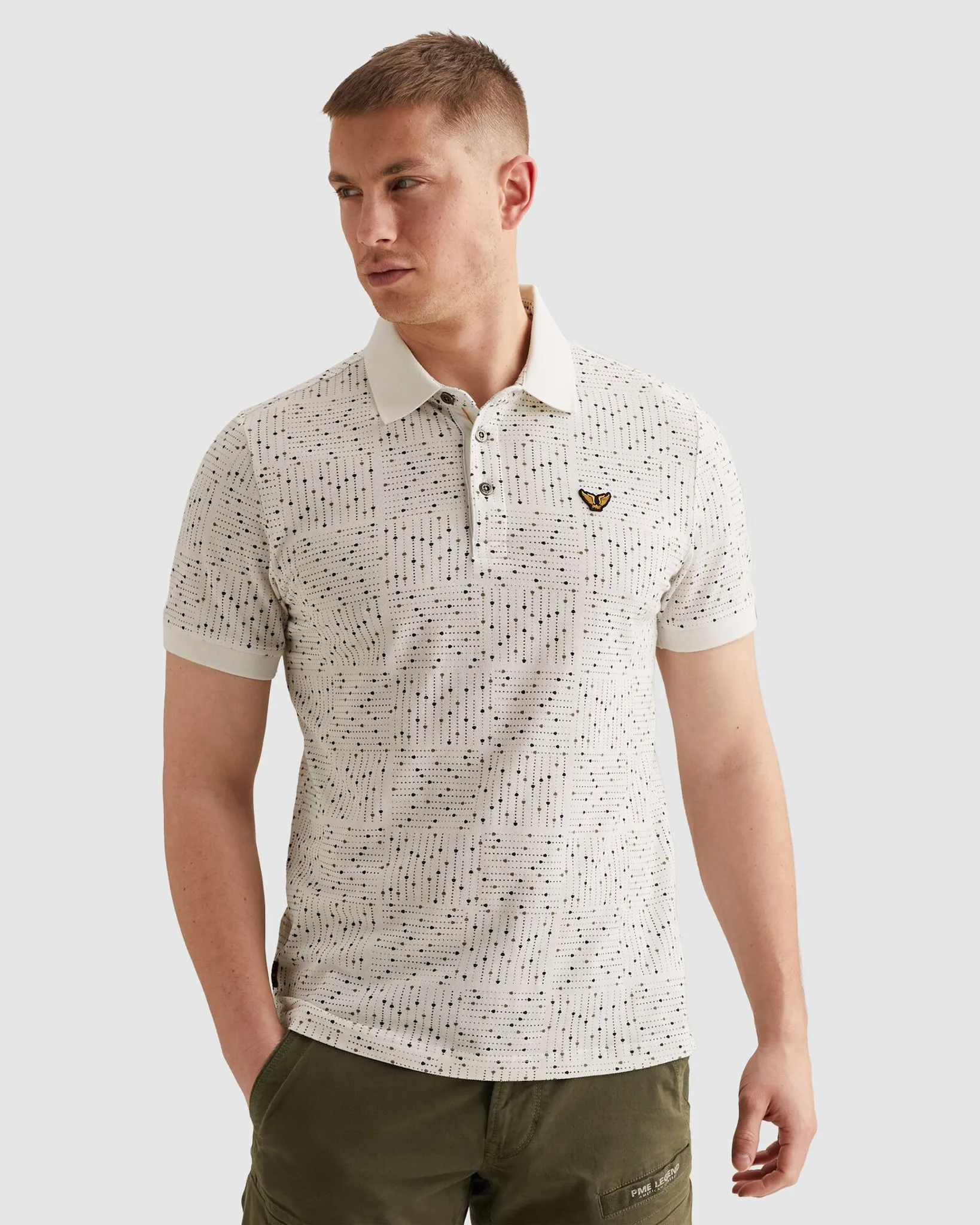 PME Legend Polo  Wit 110701-001-L