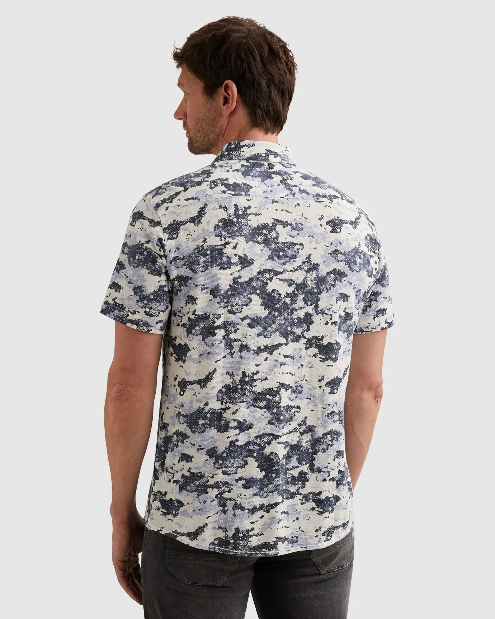 PME Legend Casual Overhemd Blauw 110702-001-L