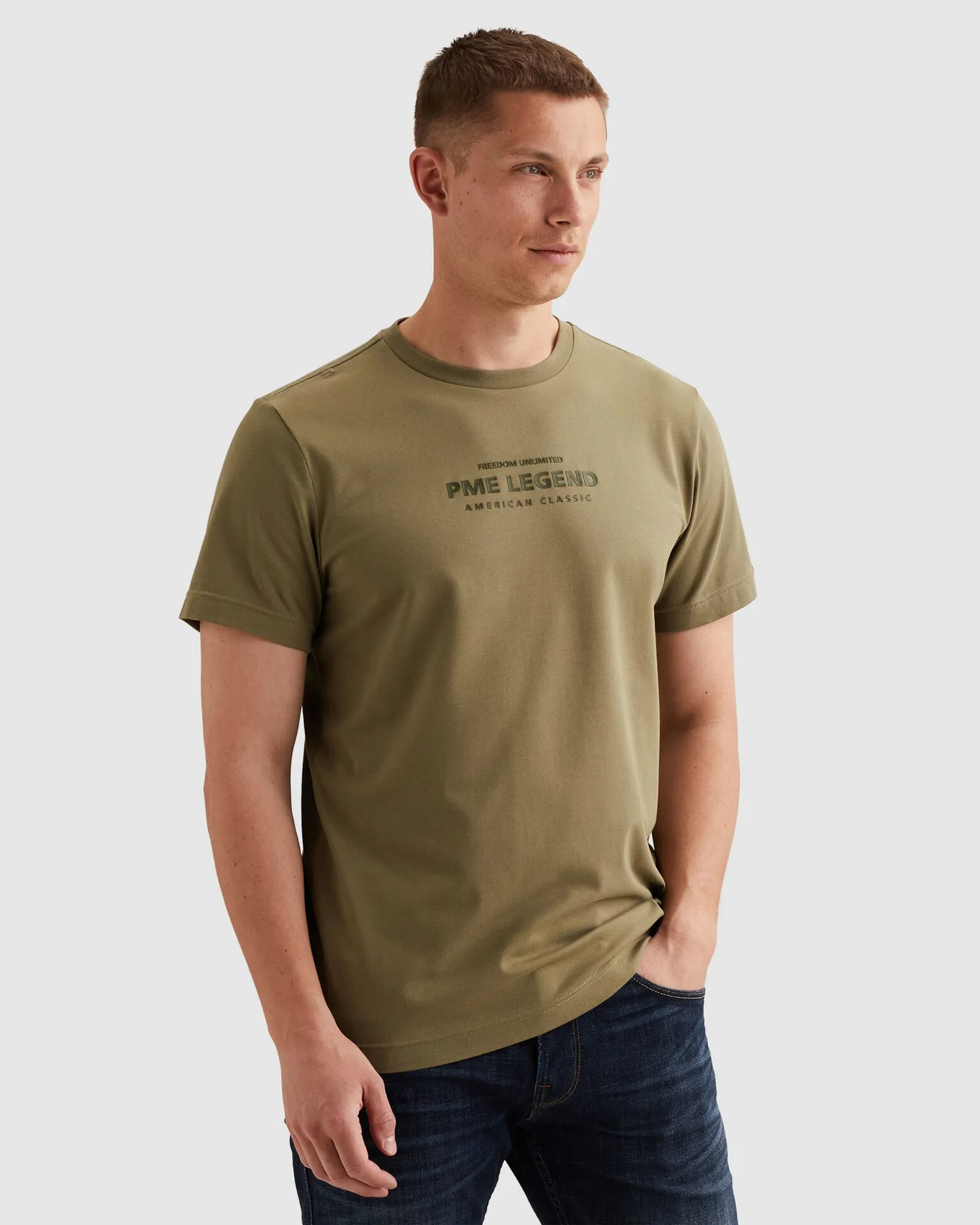 PME Legend T-shirt  Groen 110703-001-L