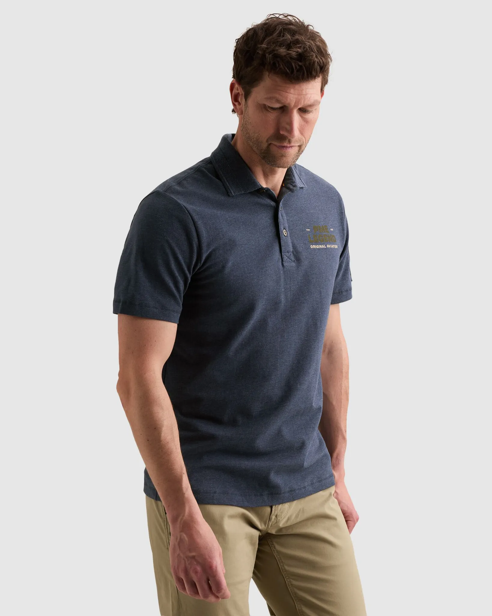 PME Legend Polo Blauw 110714-001-L